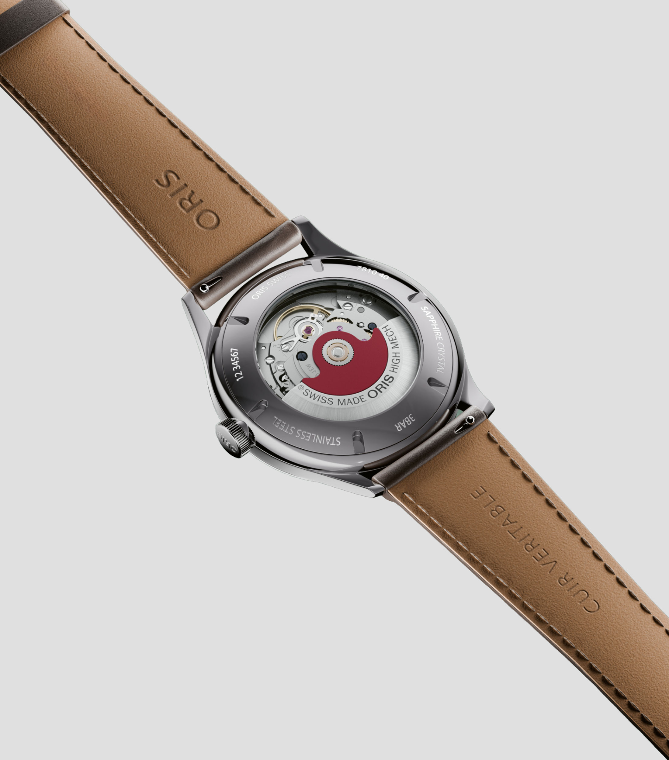 Reloj Unisex Artelier Date casual, plateado