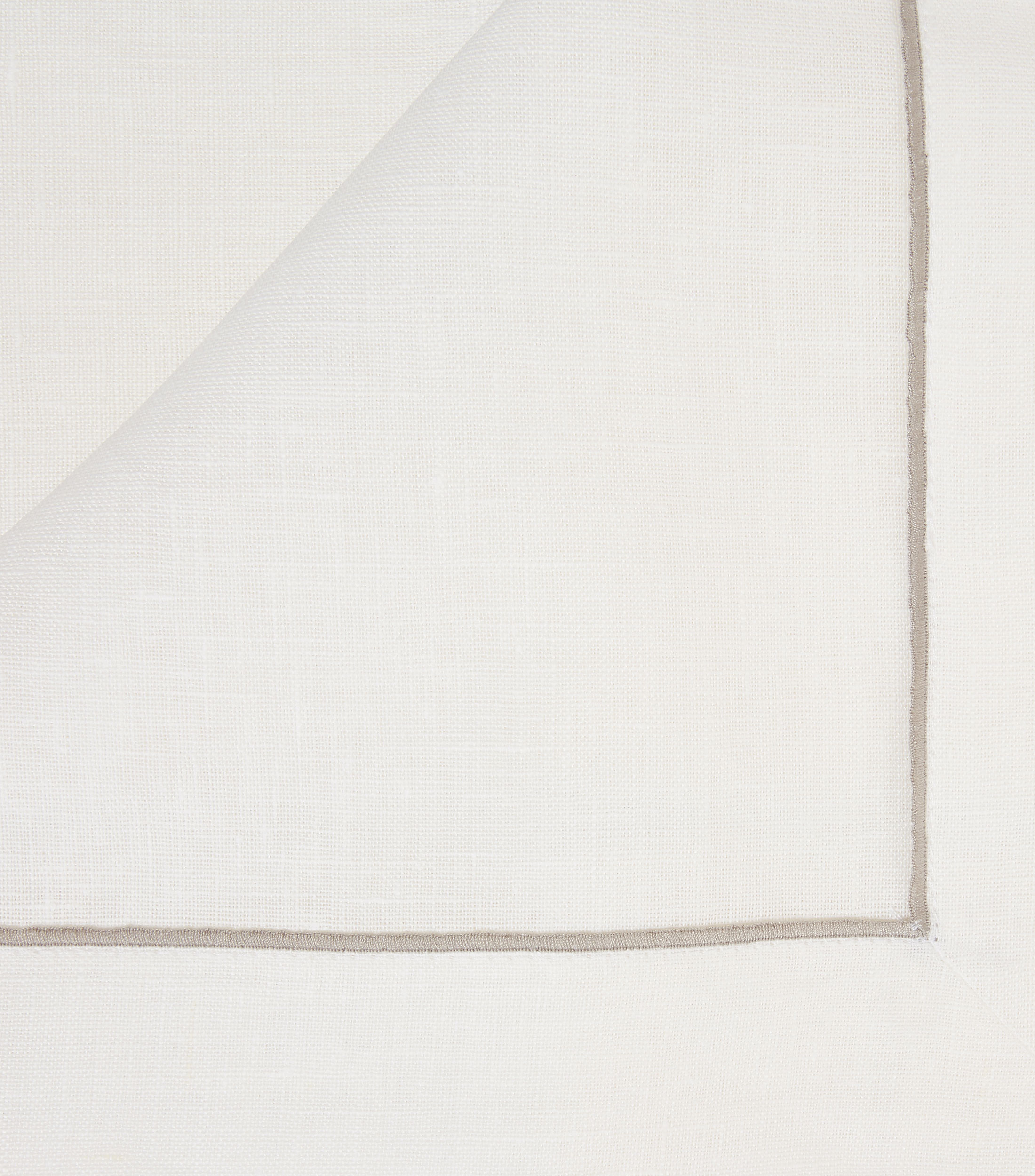 Mantel Rolinho blanco rectangular
