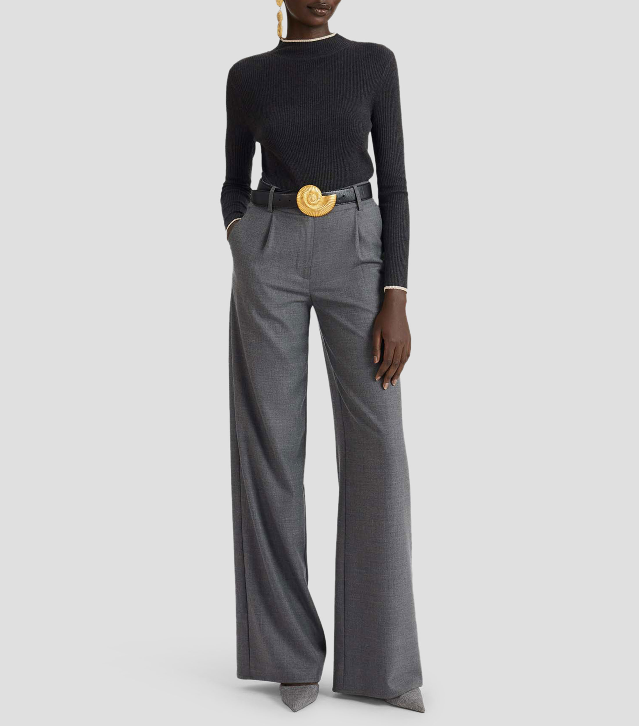 Sueter cuello redondo Mujer