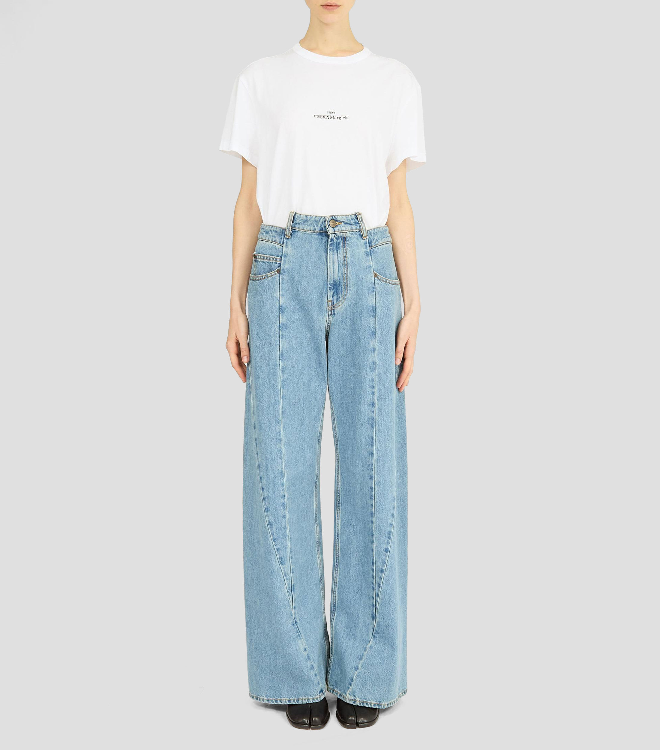 Jeans de corte relaxed Mujer