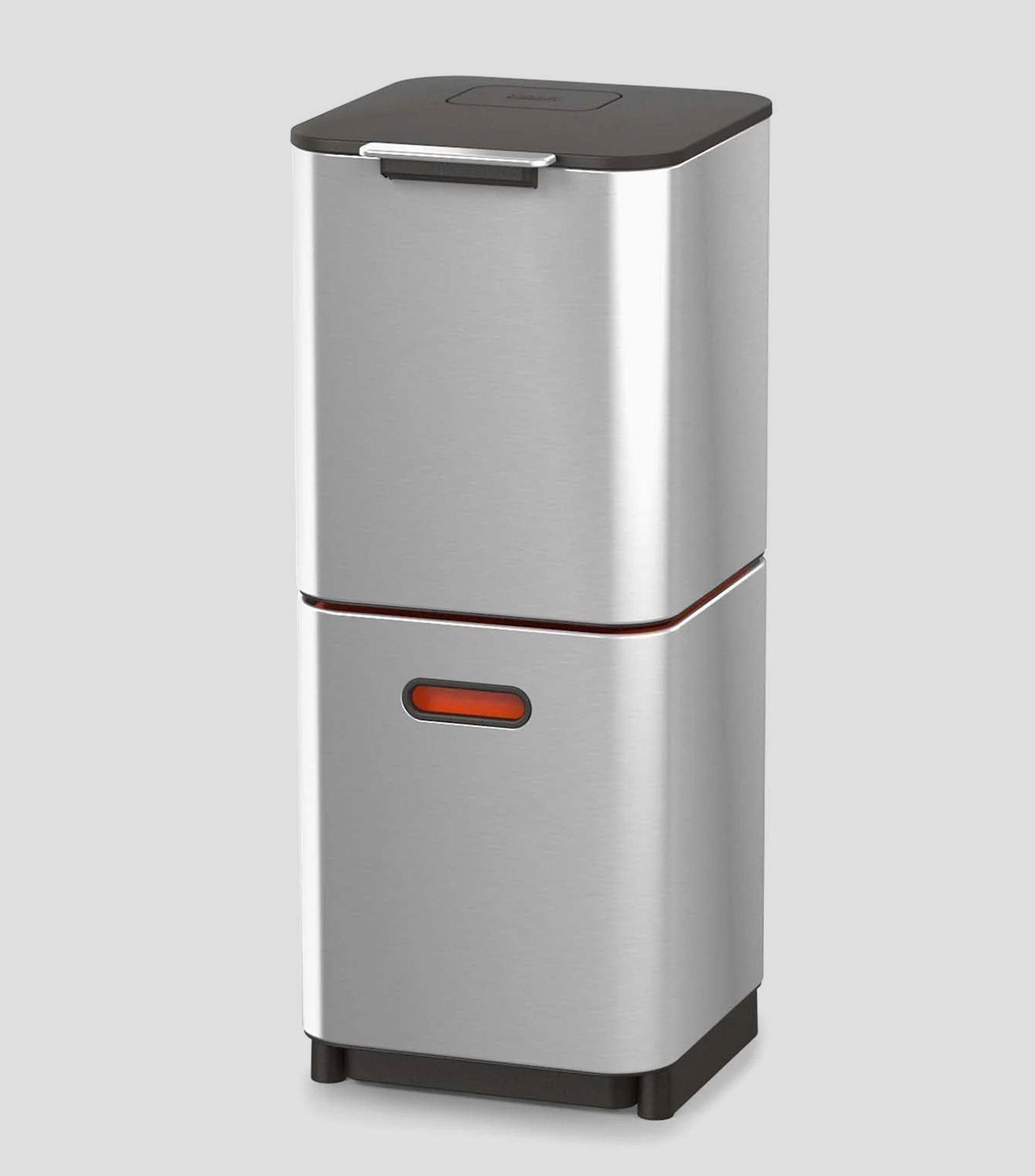 Bote de Basura Totem Compact, 40 L plateado