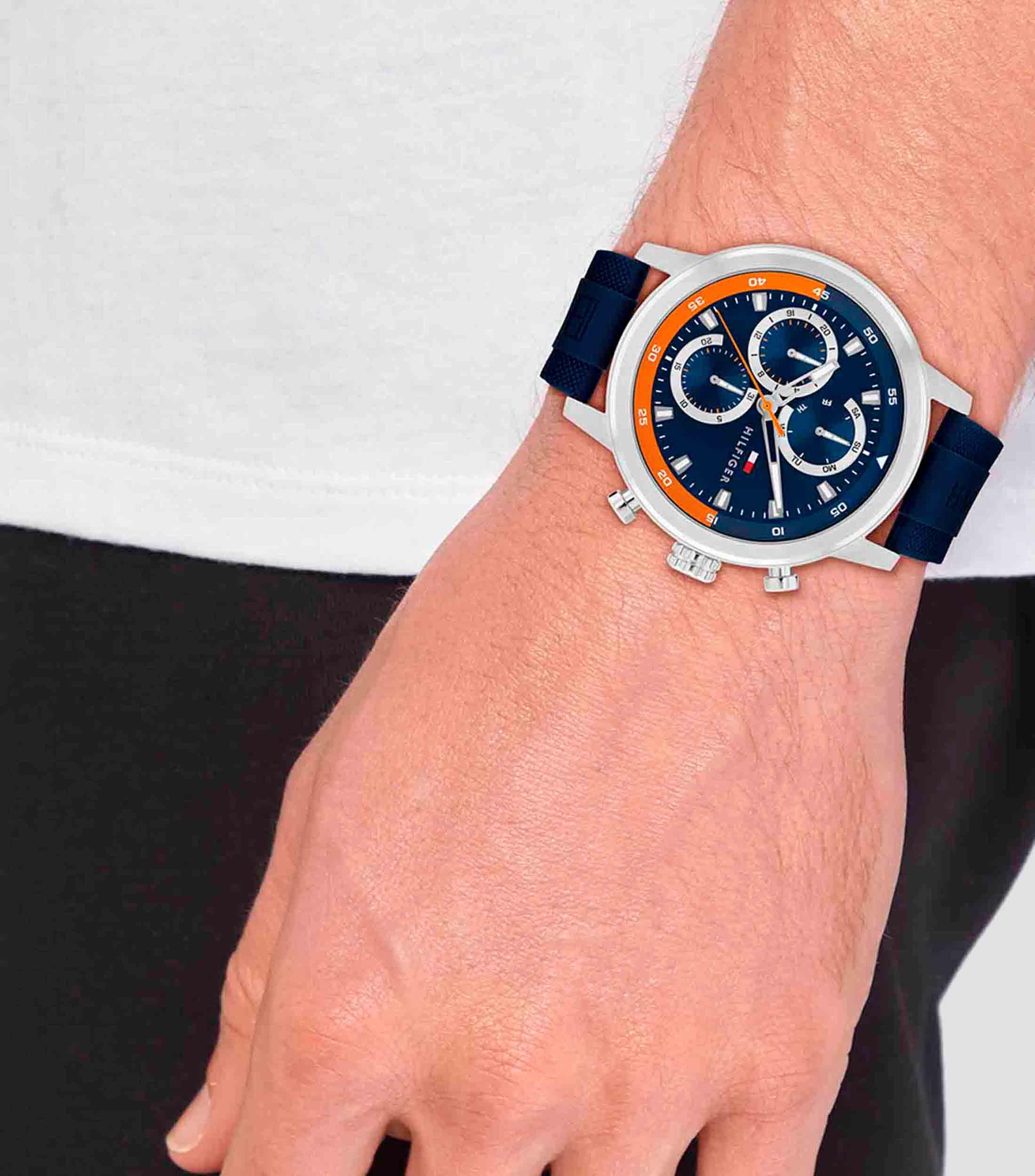 Reloj para Hombre Rocky Casual Azul, Plateado