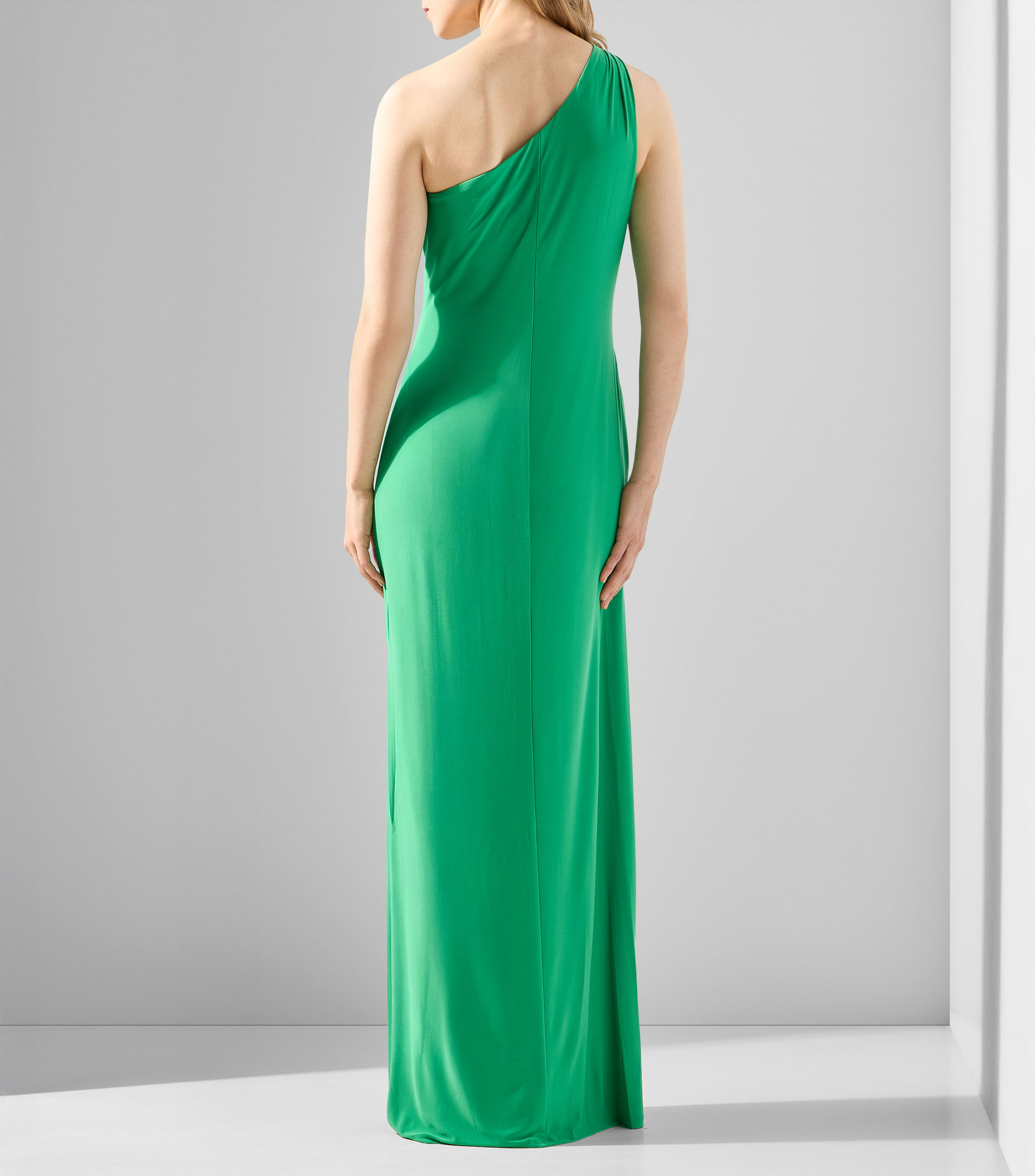 Vestido de fiesta largo liso Mujer