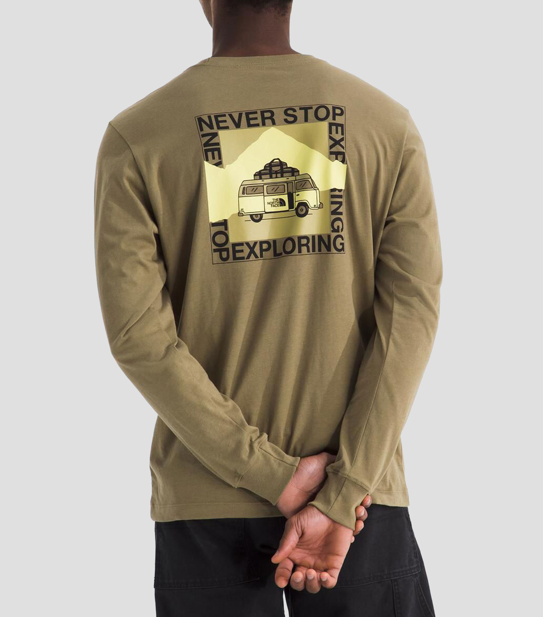 Playera casual Escape The City con estampado Hombre