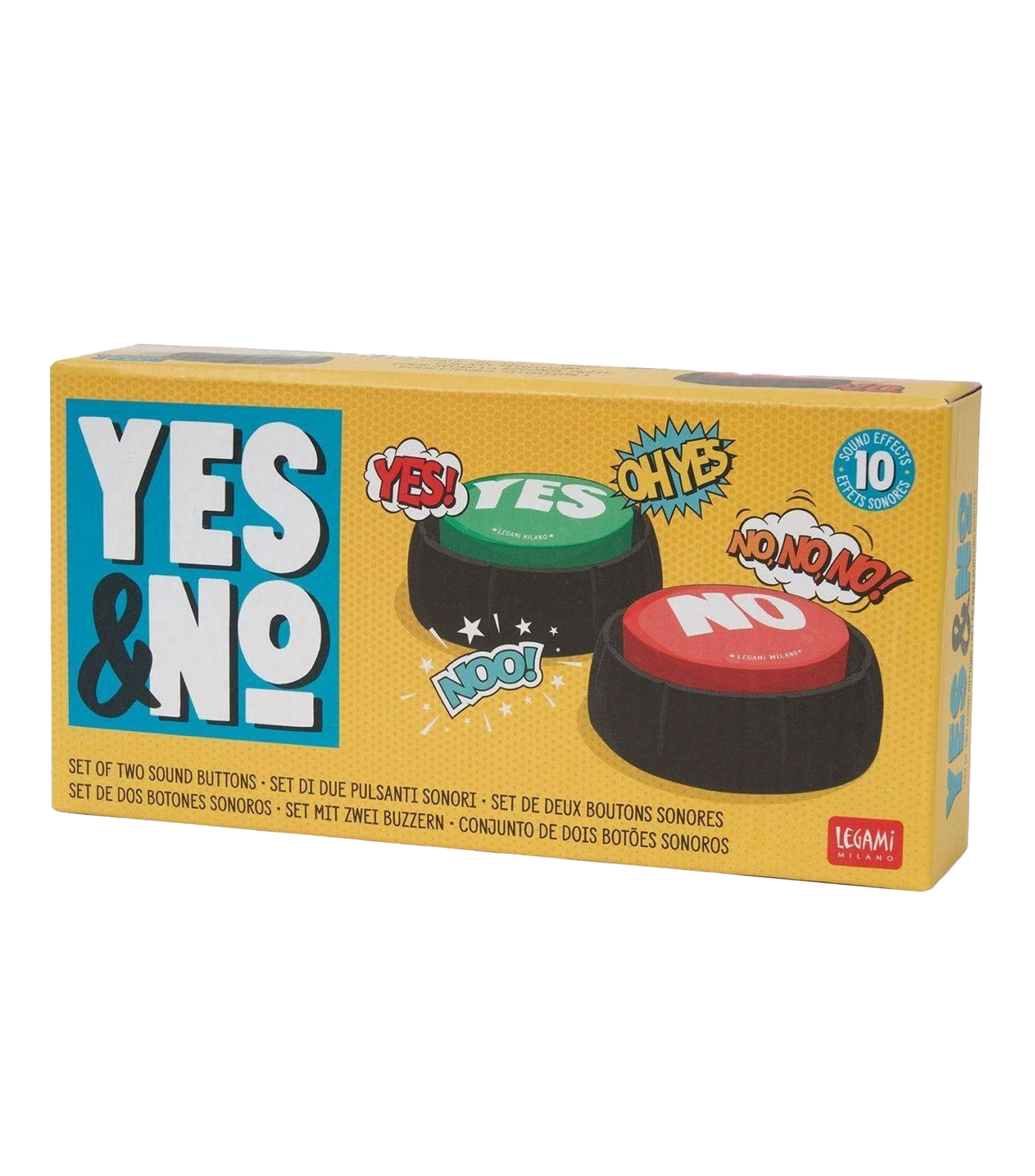 Set de 2 Botones Yes & No