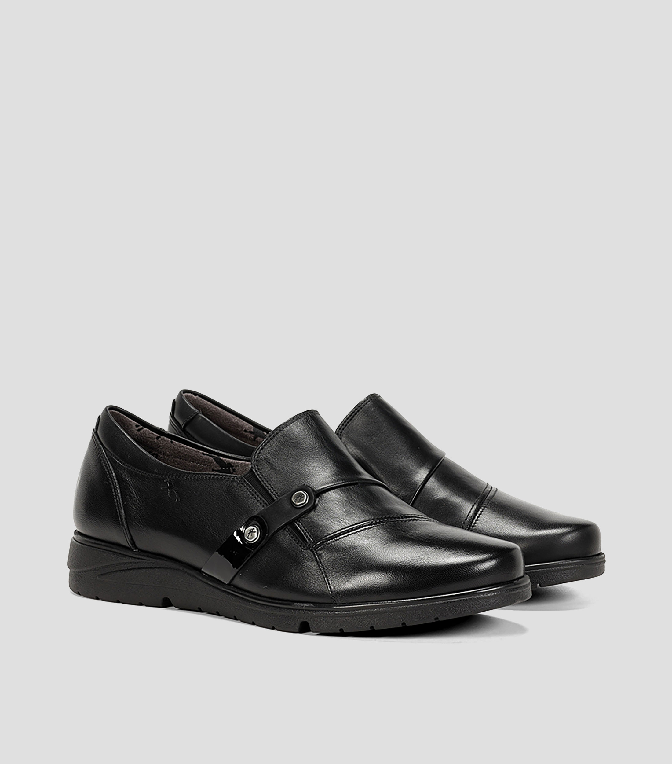 Mocasines en piel Mujer