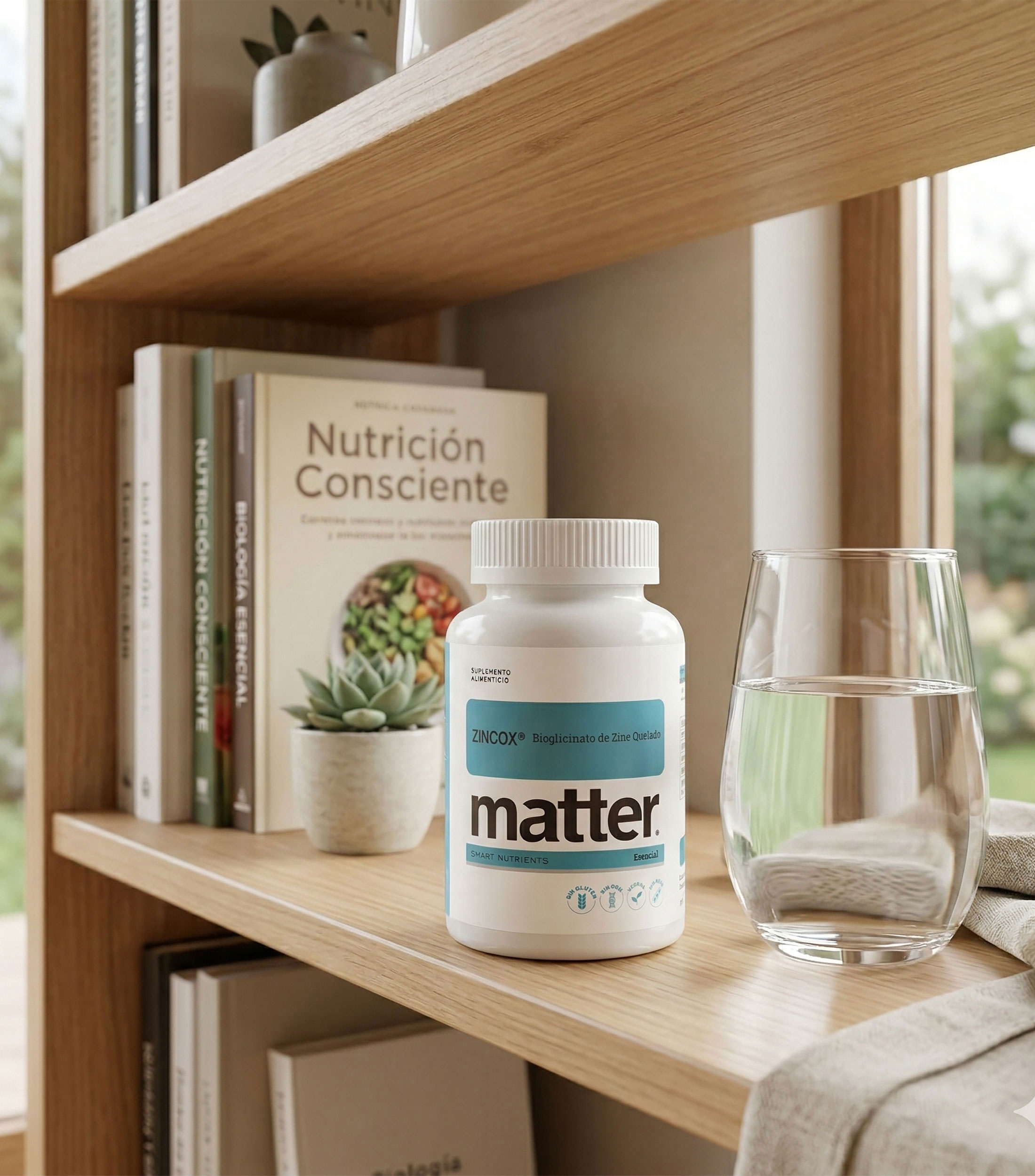 Suplemento alimenticio Zincox, 45.9 g