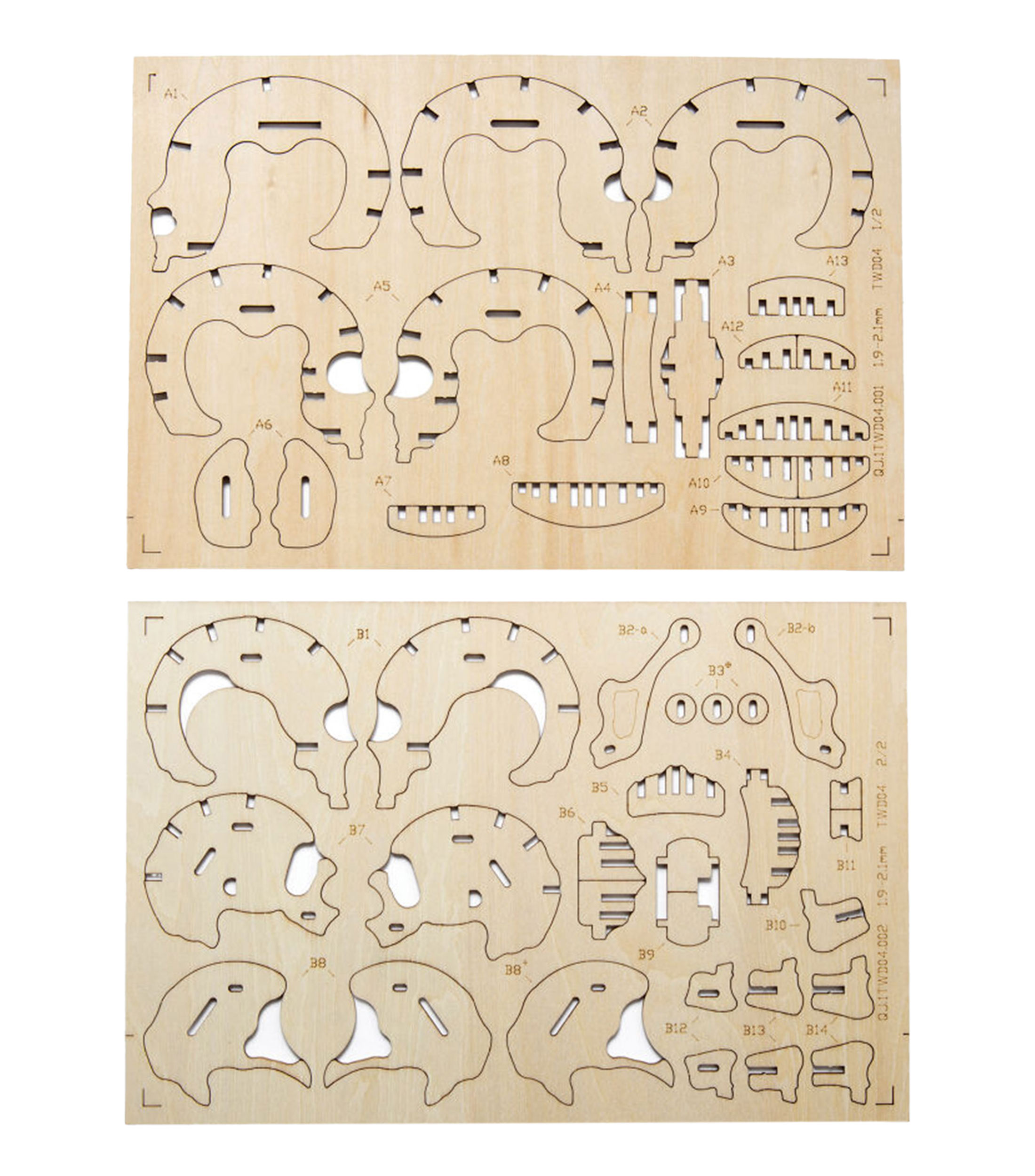 Rompecabezas Madera 3D Calavera