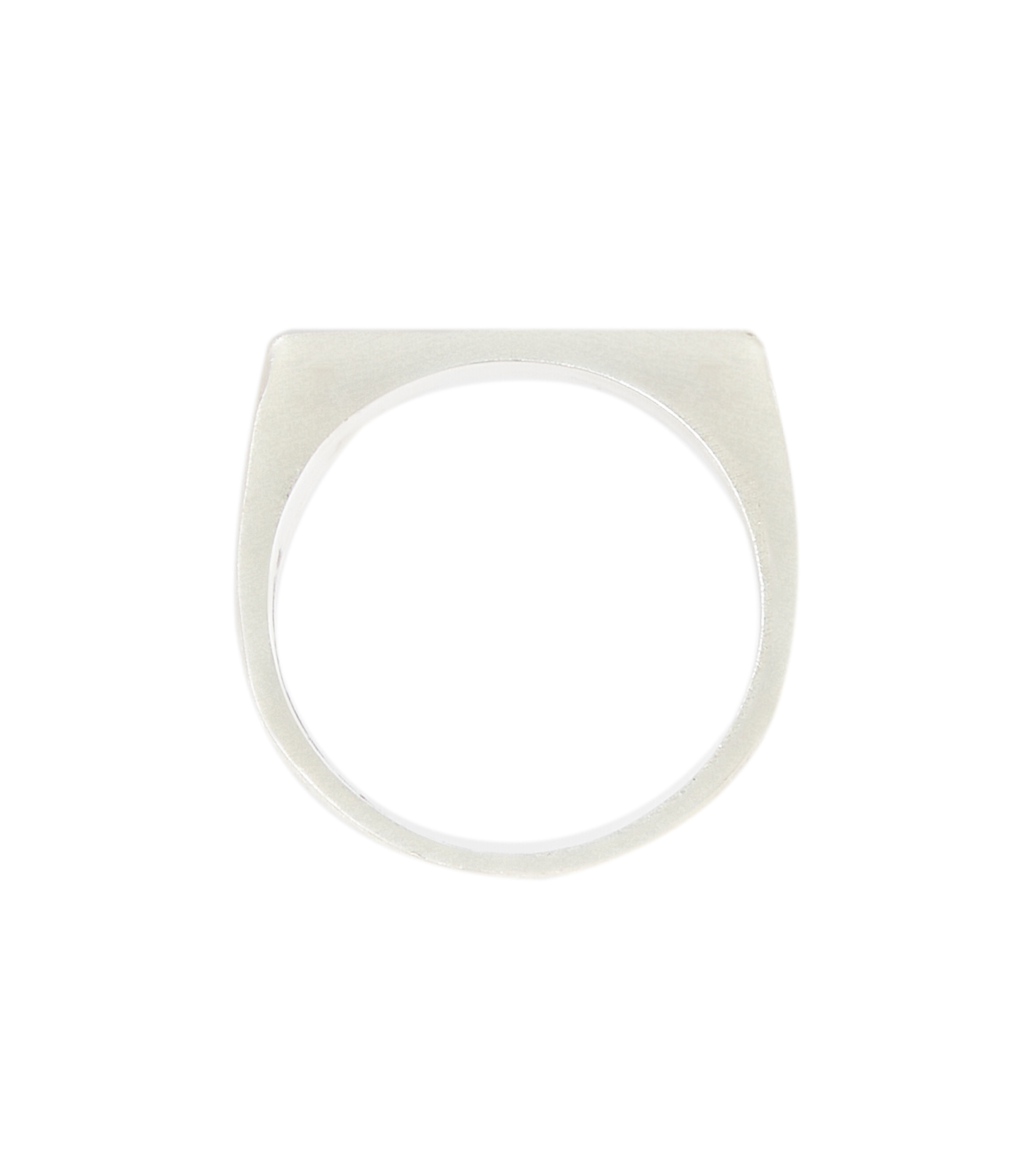 Anillo en plata Base Hombre