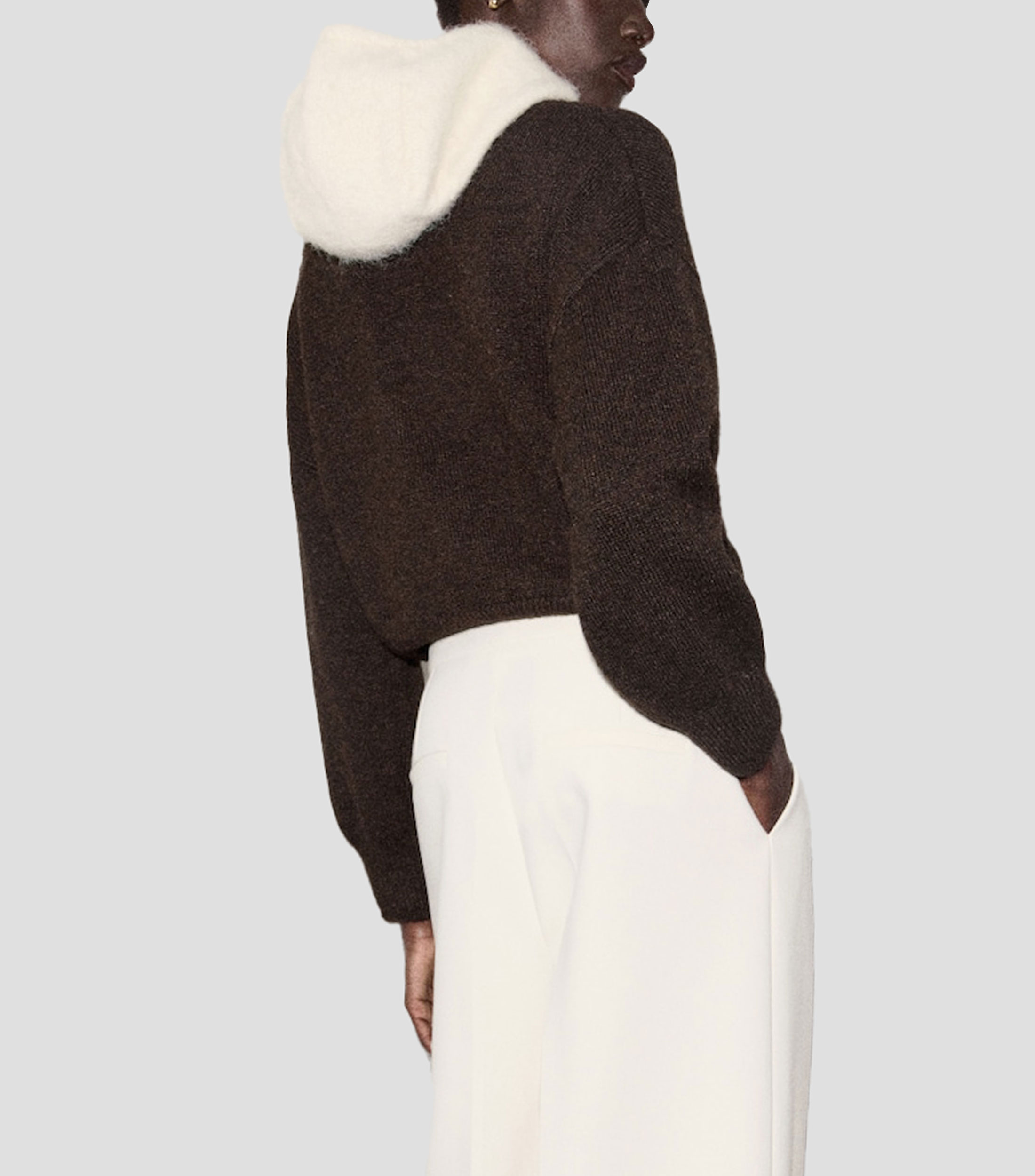 Suéter cuello redondo Mujer