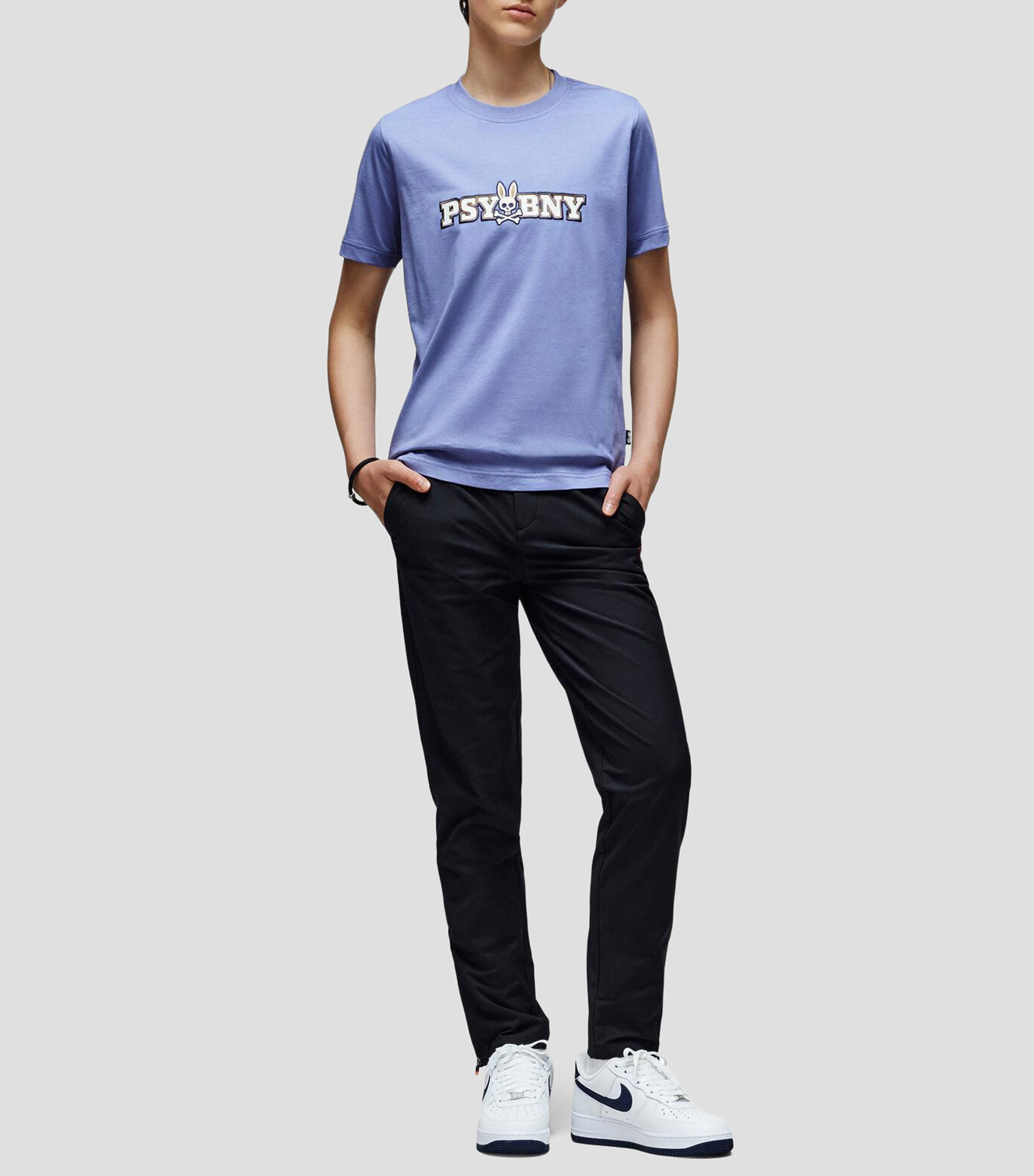 Playera cuello redondo manga corta lisa Niño