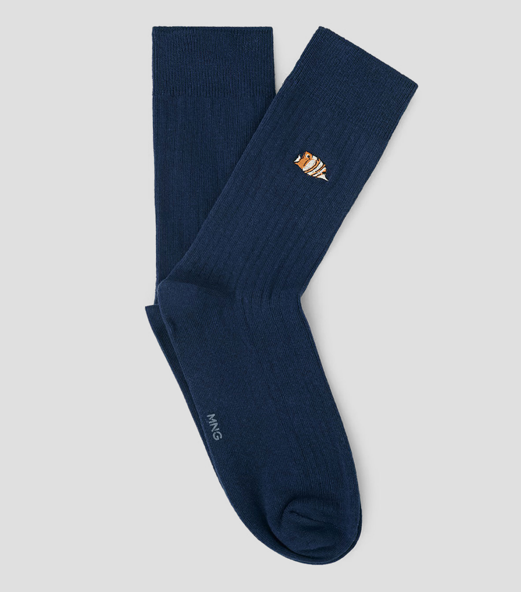 Calcetín liso Hombre