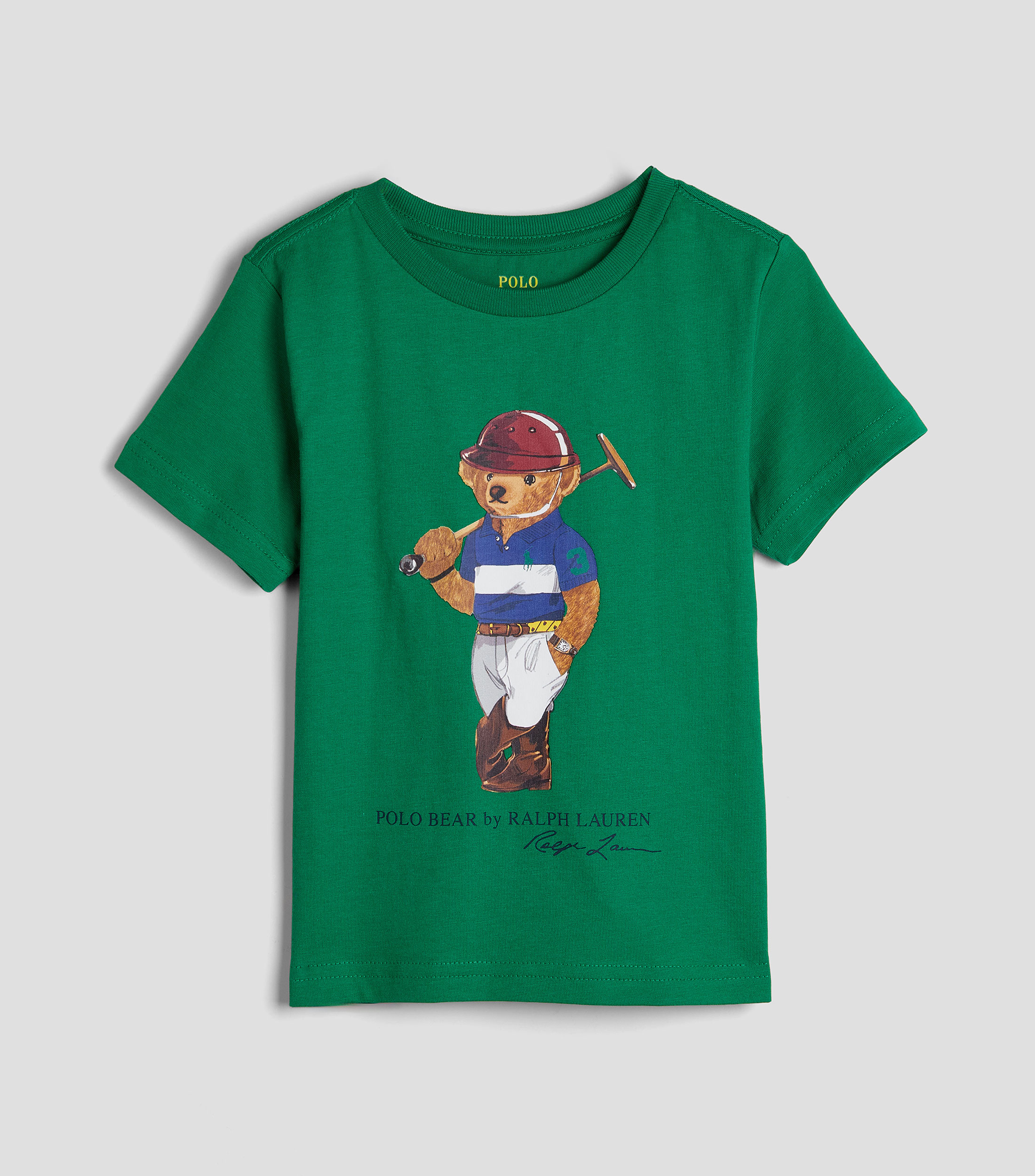 Playera cuello redondo manga corta estampada Bebé