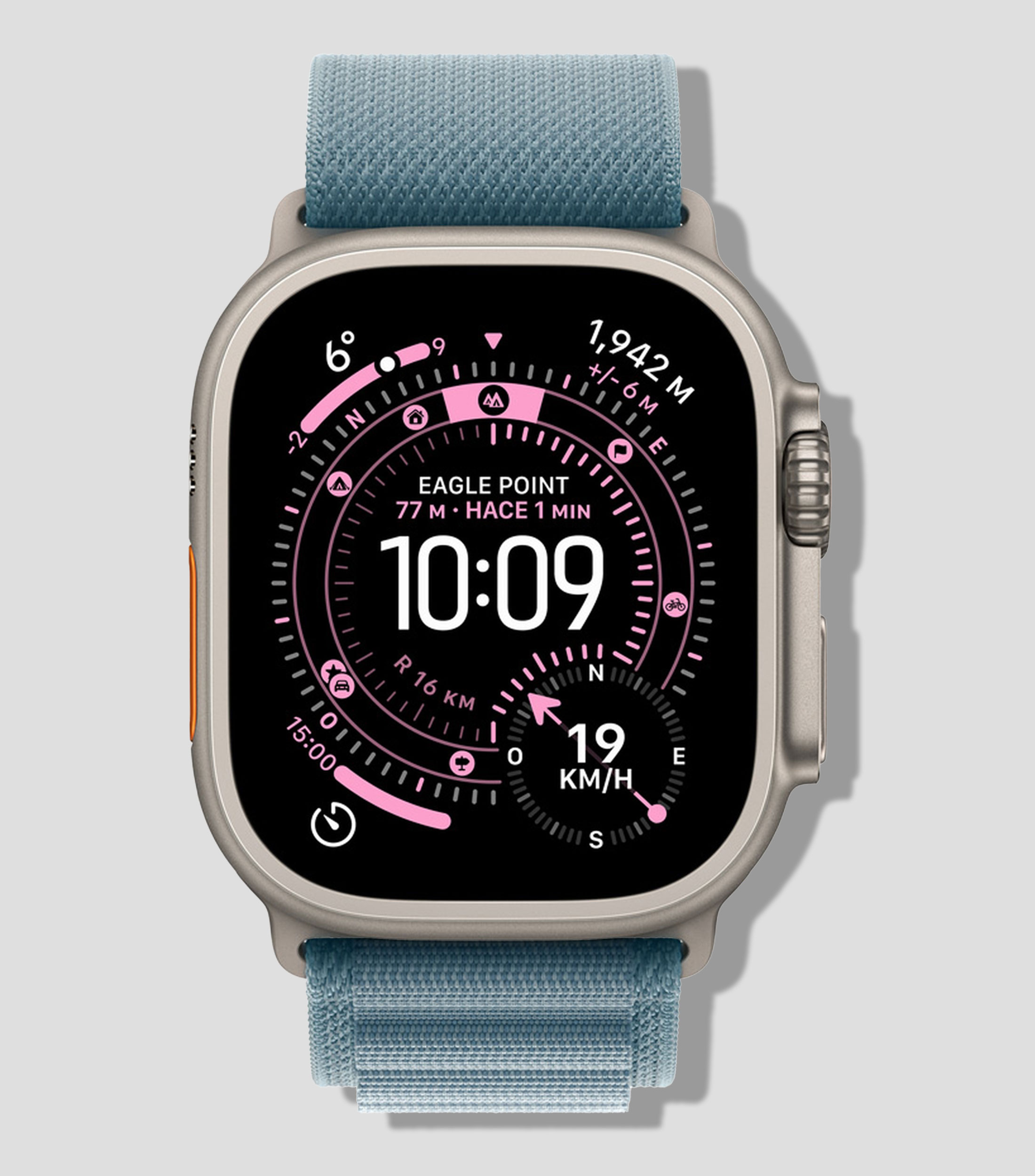 Apple Watch Ultra 3 GPS de 49 mm, Caja de Titanio