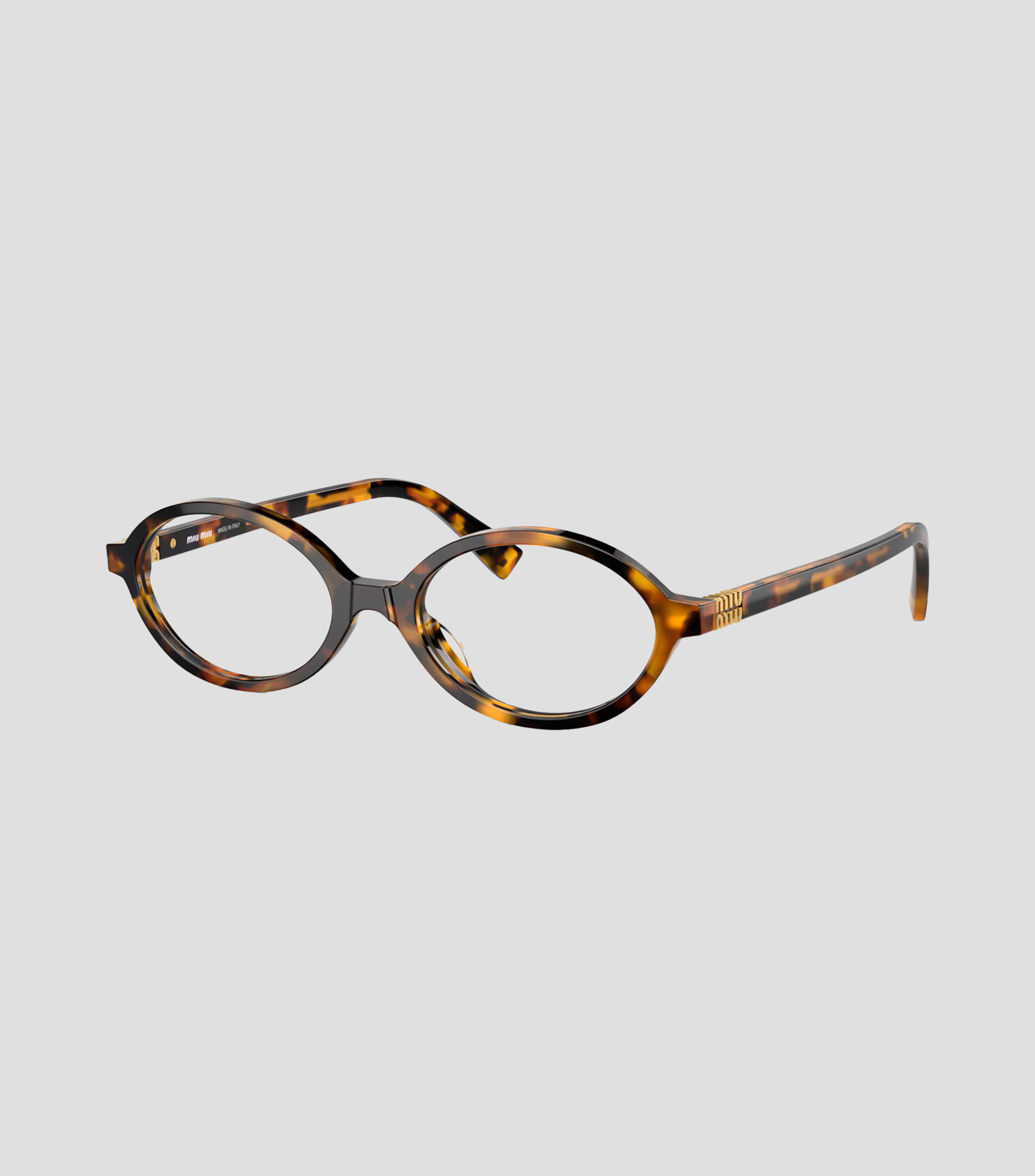 Lentes oftálmicos ovalados carey Mujer