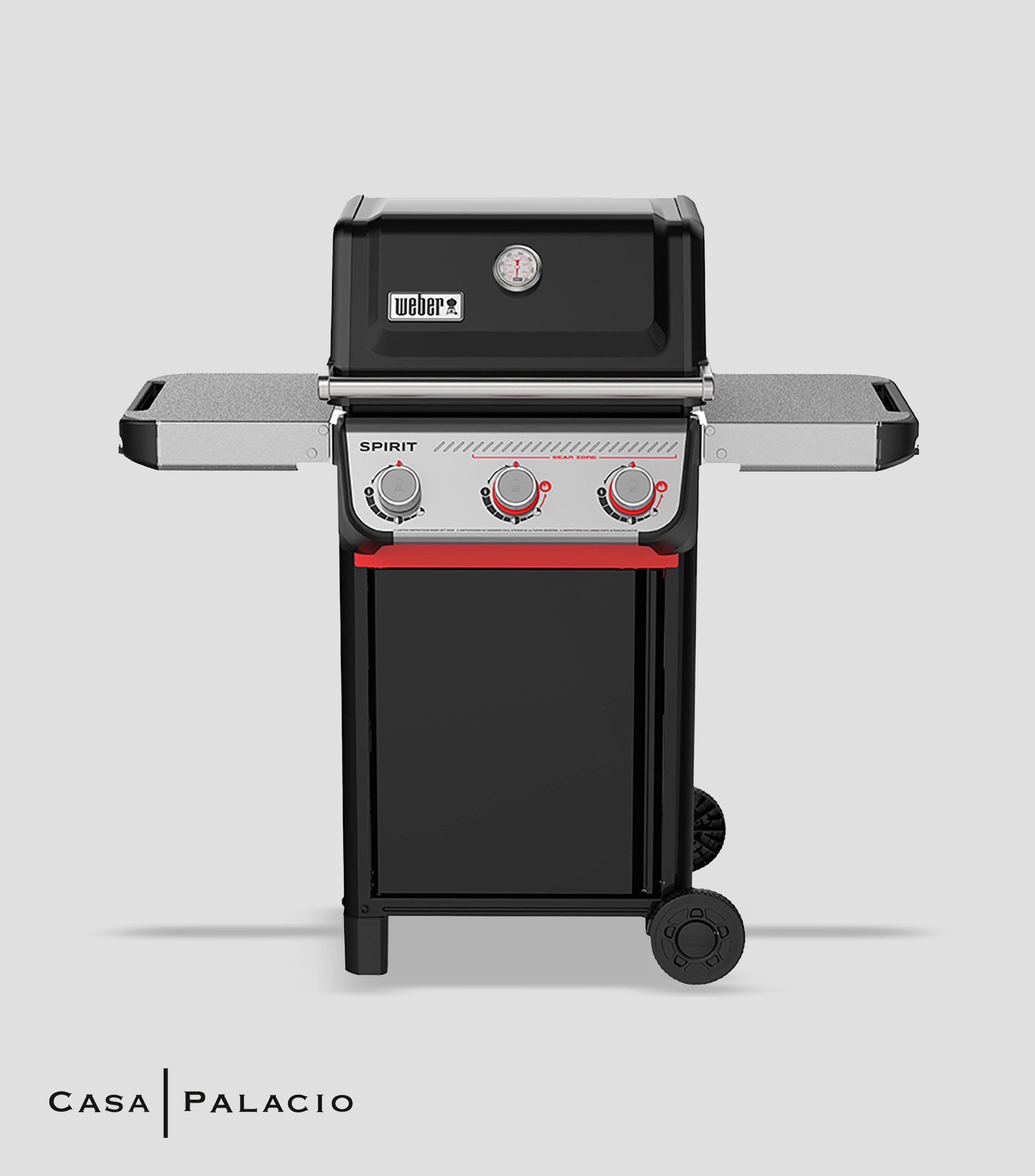 Asador de gas Spirit E-325 en acero