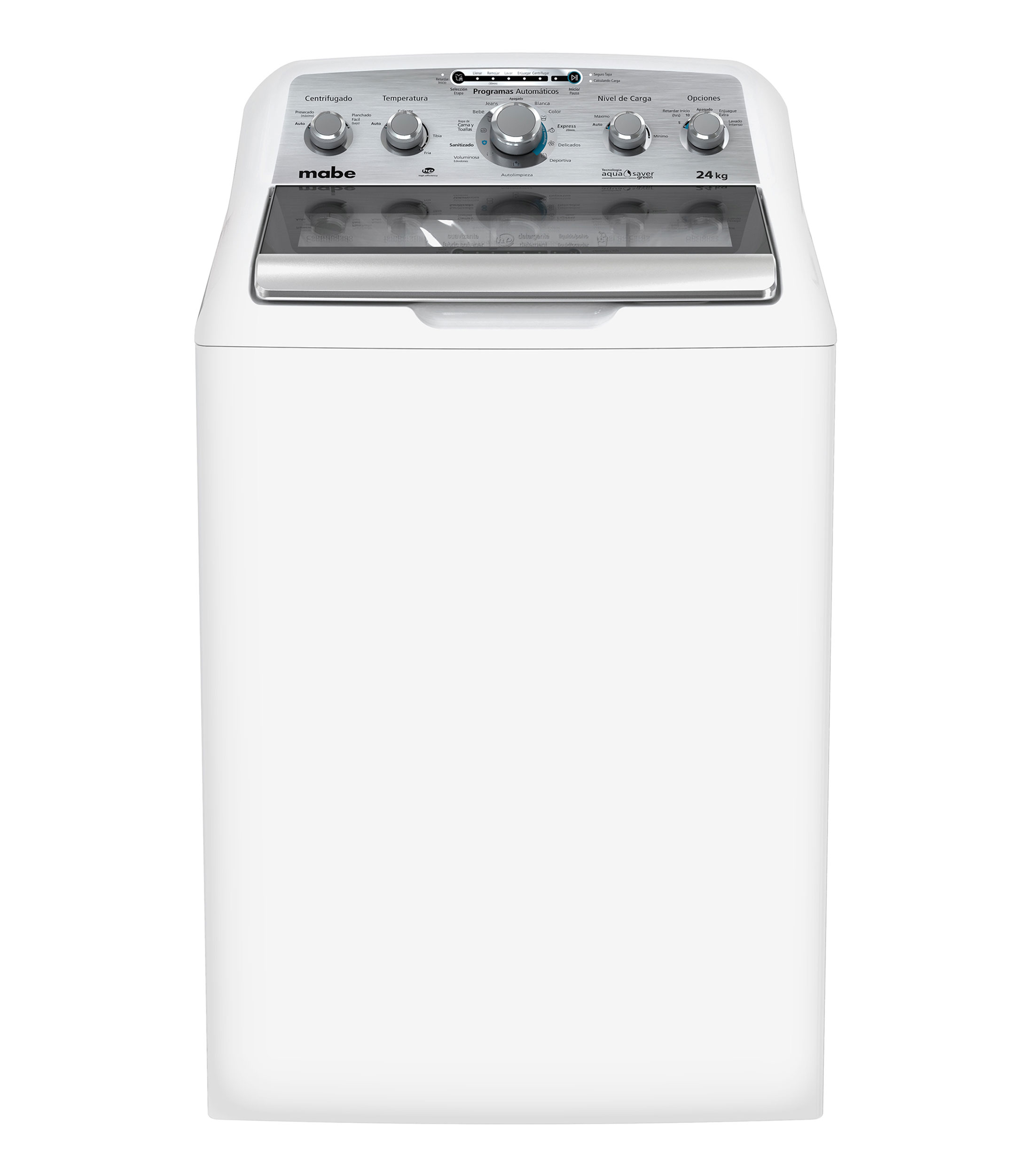 Lavadora Automática 24 Kg de carga superior LMA74215WBAB1 blanca
