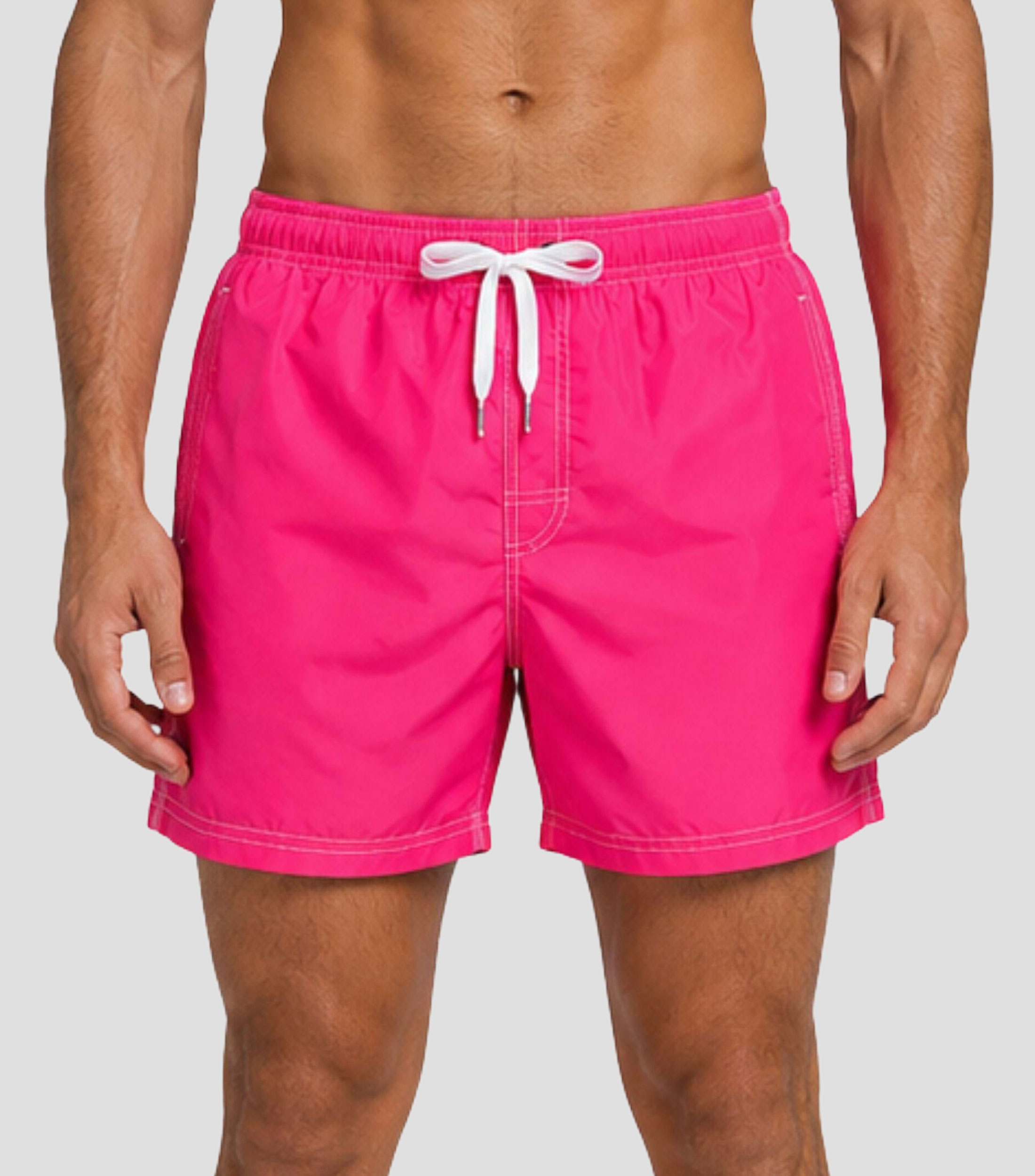 Traje de baño corto Liso Hombre