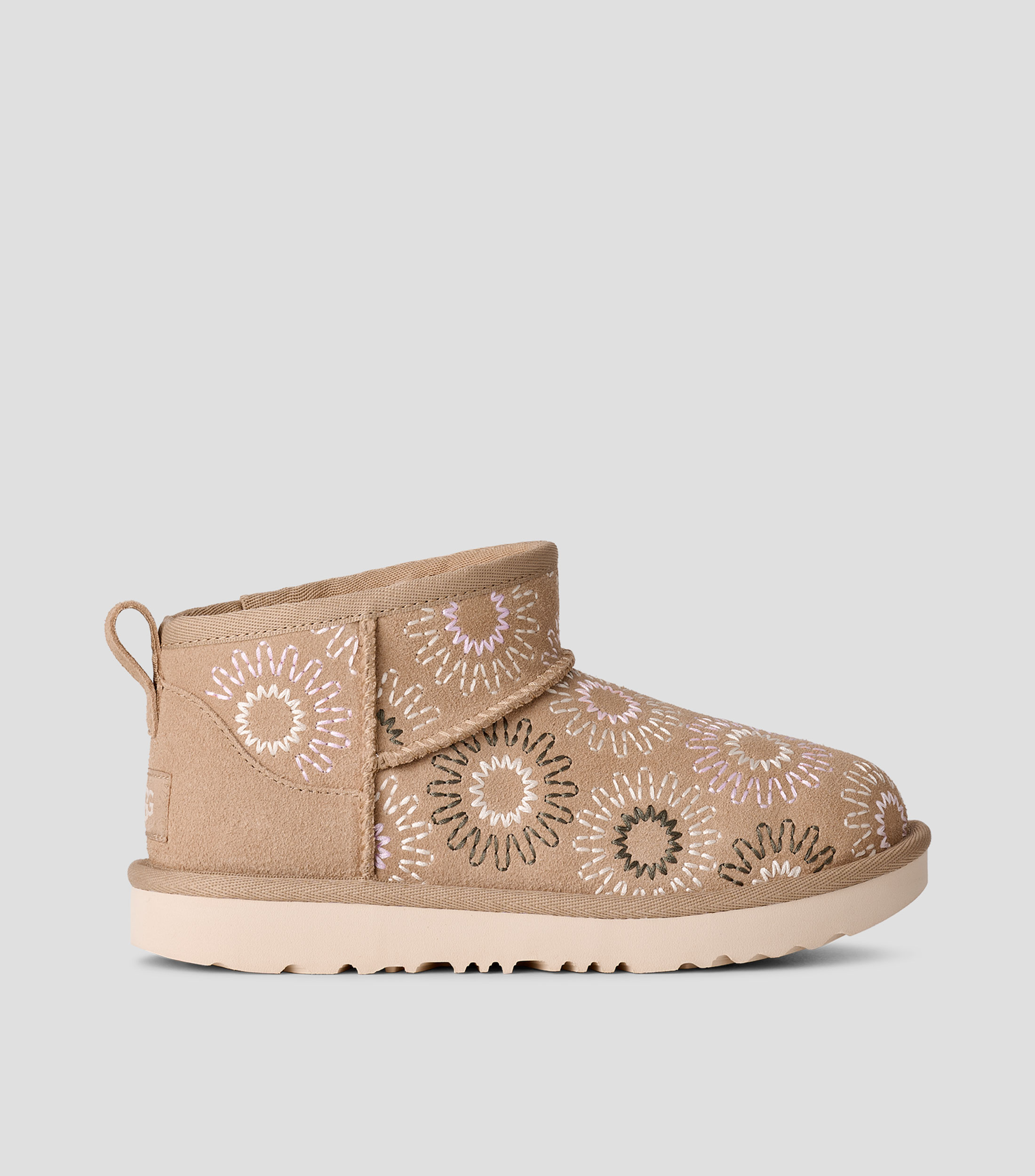 Botines casuales Classic Novelty Ultra Mini Sun Stitch en gamuza Niña