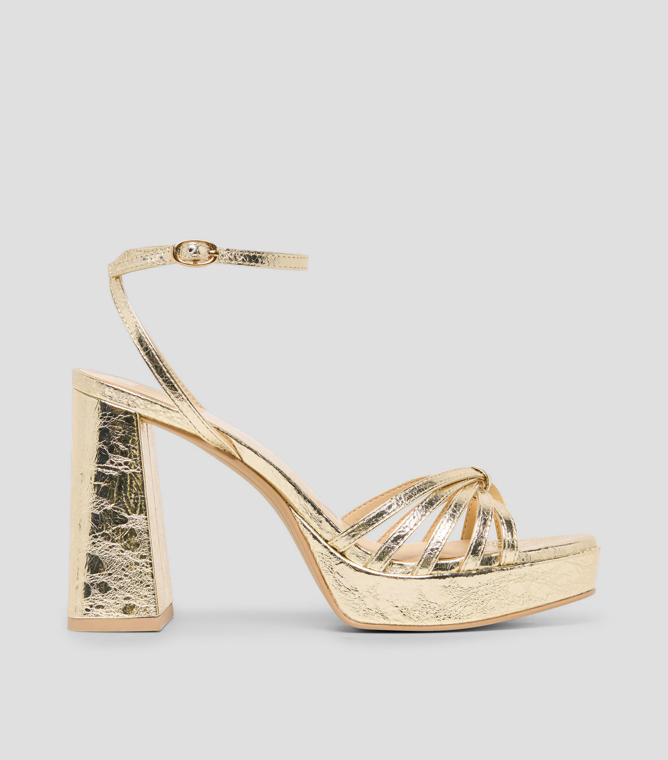 Sandalias con Tacón alto cuadrado Prady Mujer