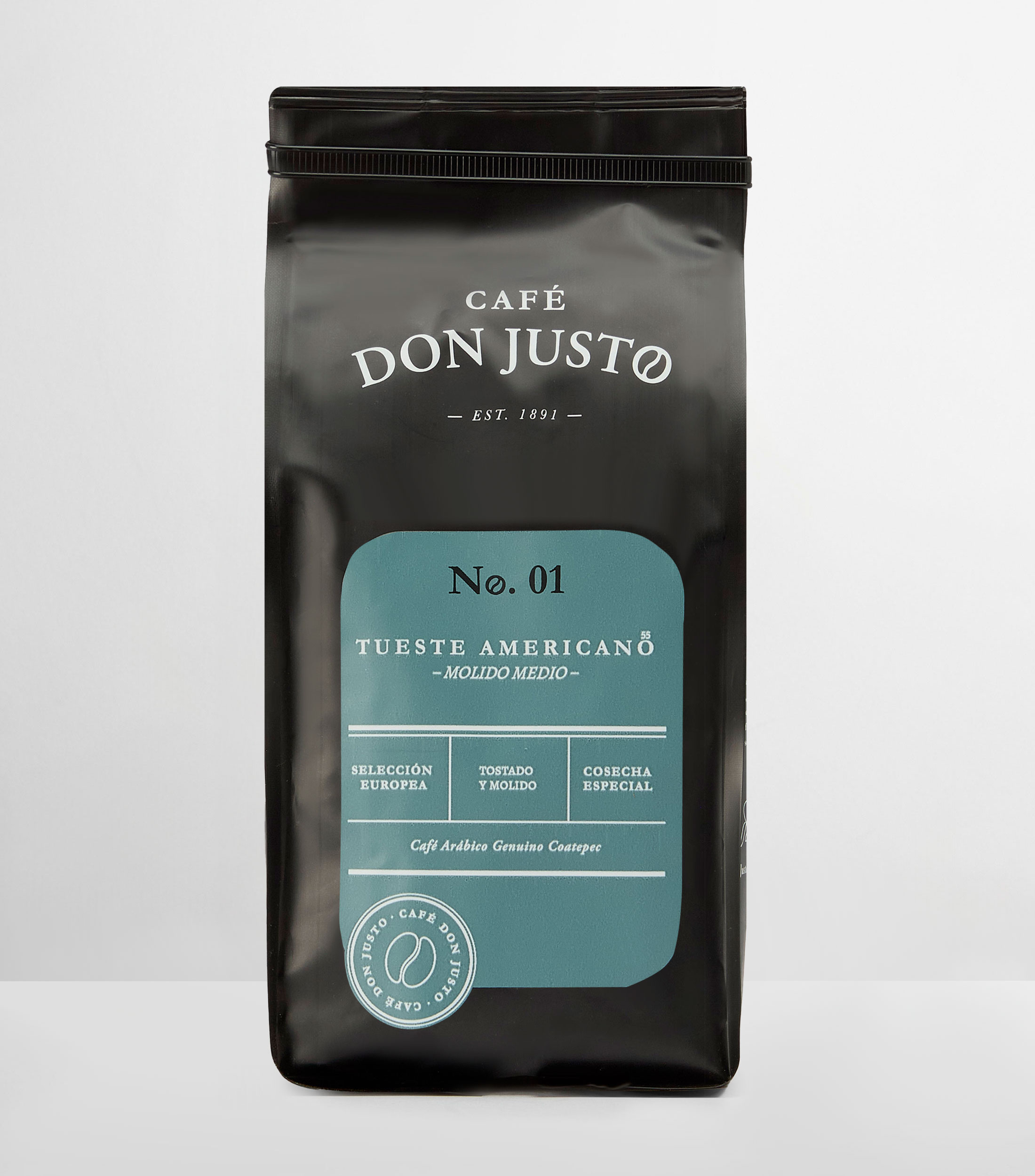 Café Don Justo Americano molido medio, 250 g