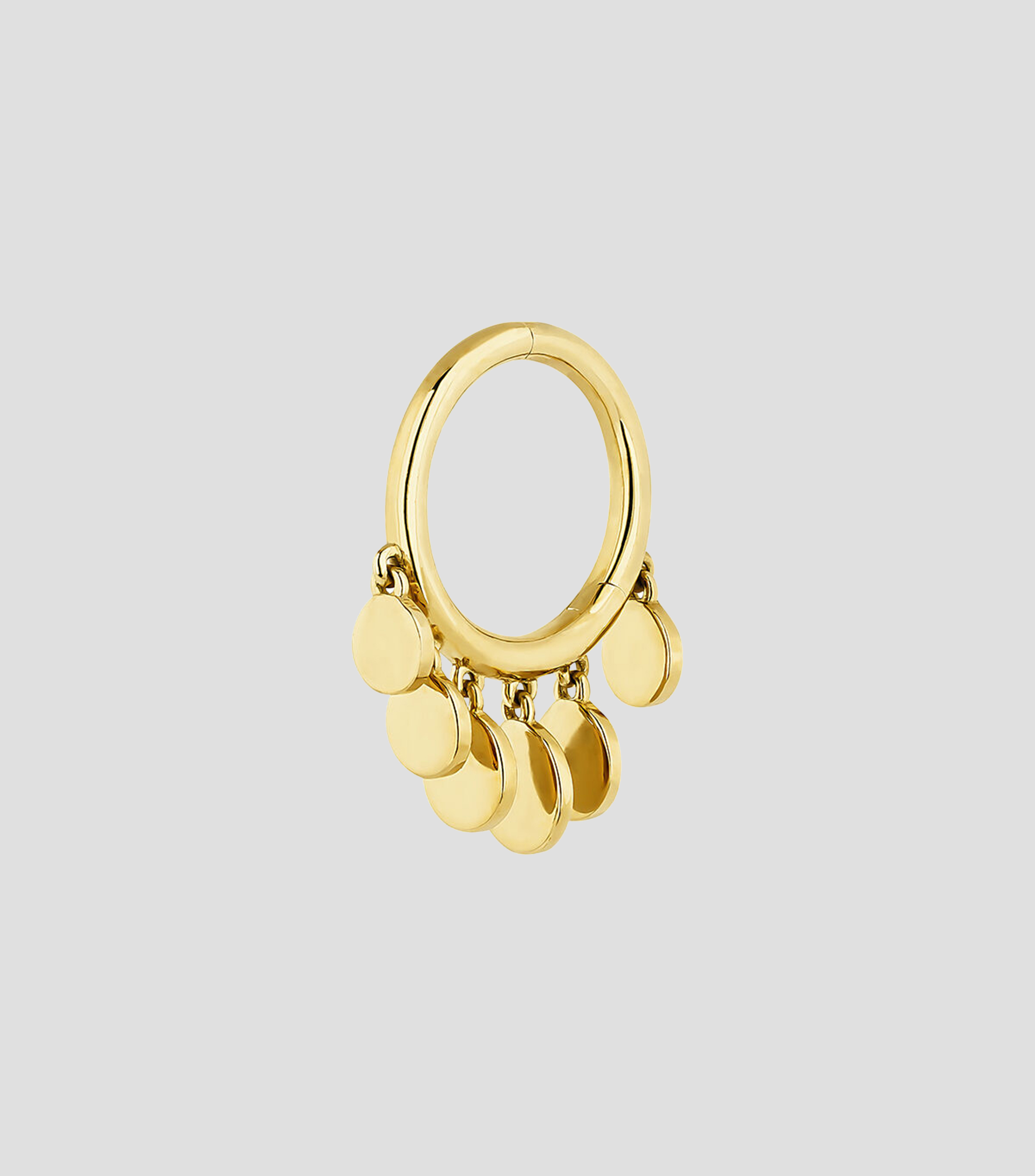 Arete en oro amarillo 9 Kts Goldie Mujer