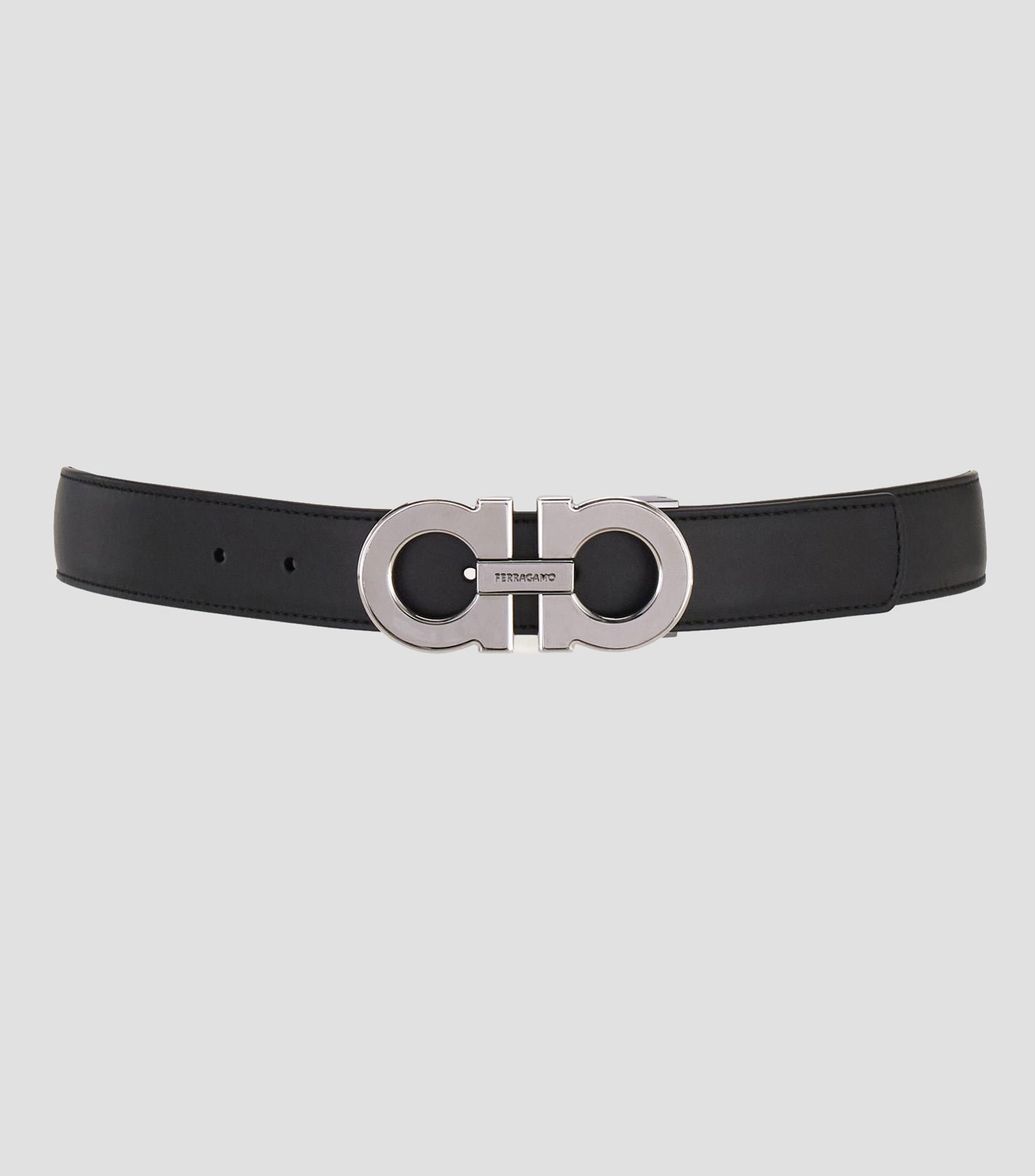 Cinturón reversible y ajustable Gancini Hombre