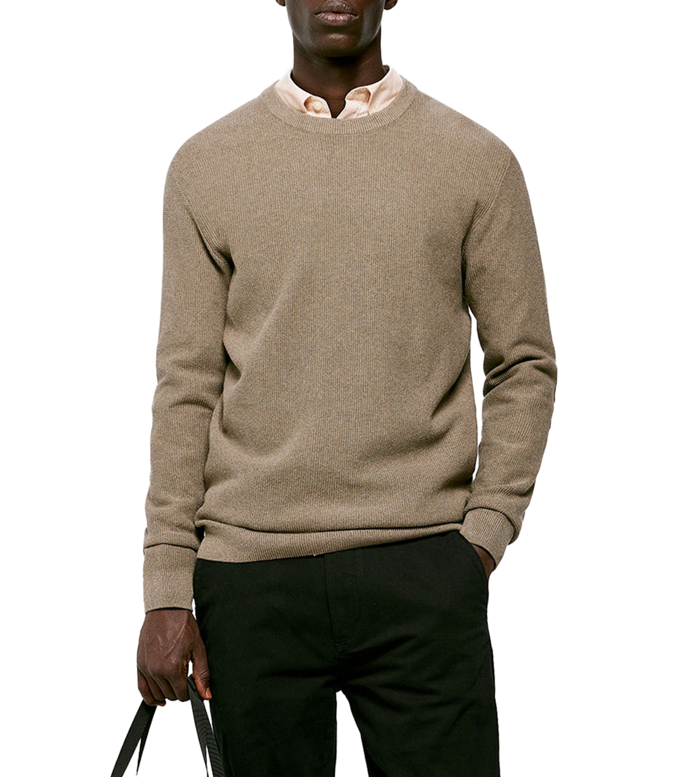 Springfield Jersei Uomo – Maglia A Righe, Maniche Lunghe, Urban Style