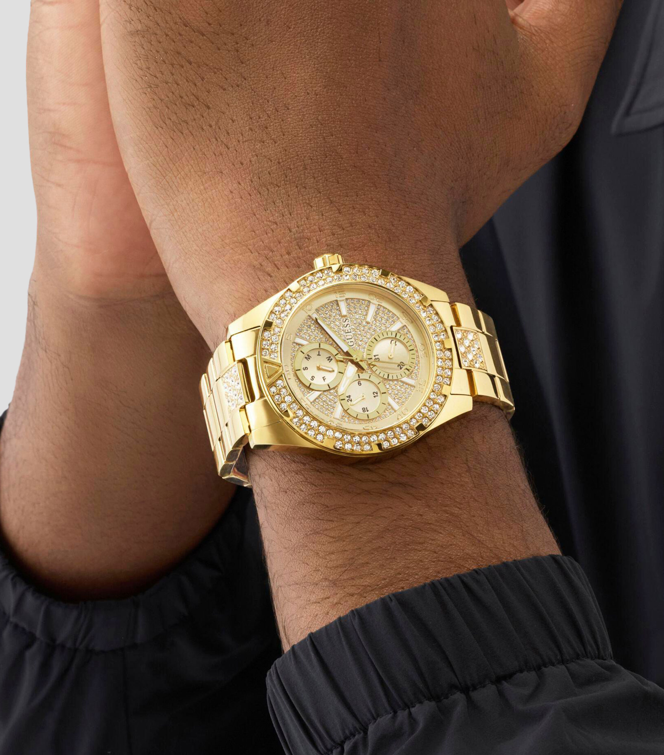 Reloj para Hombre Orión casual dorado
