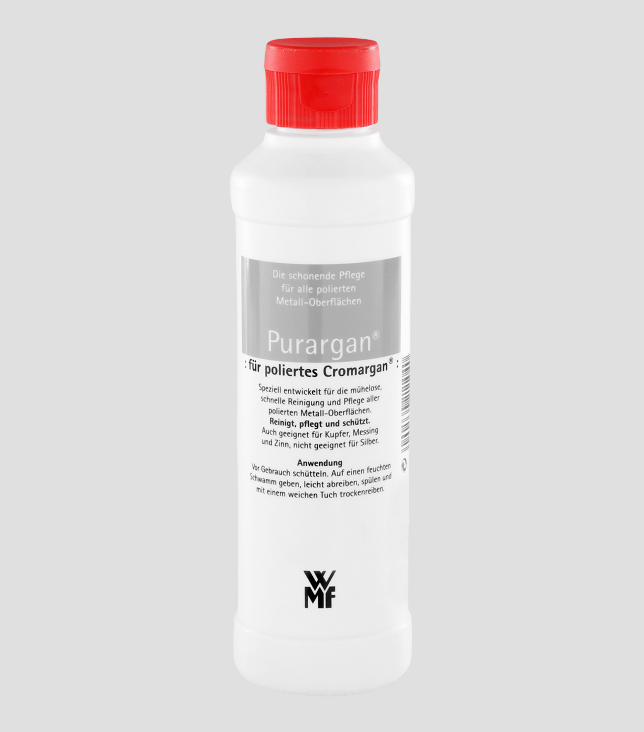 Líquido WMF pulidor para acero, estaño, latón y acero inoxidable.