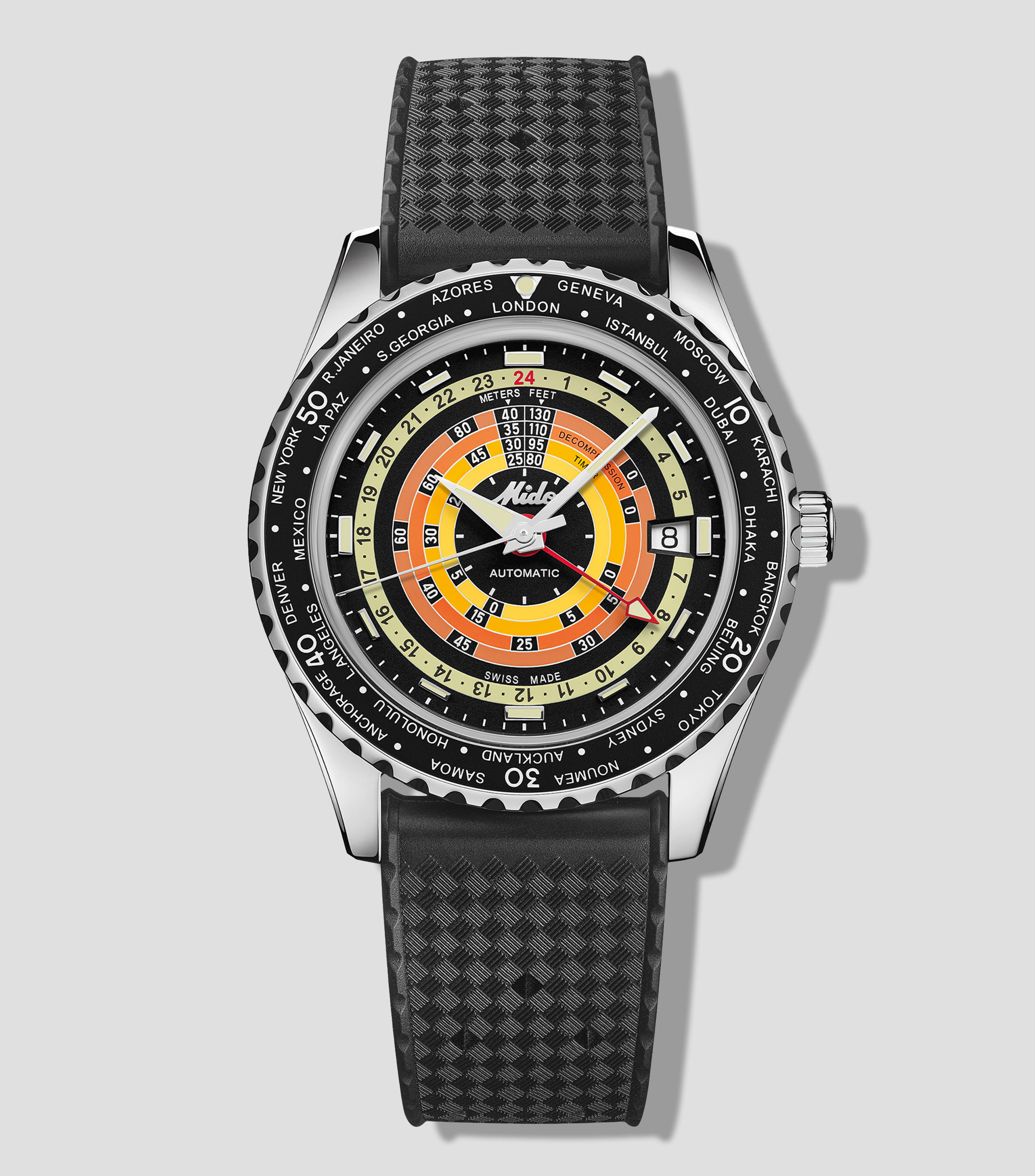 Reloj para Hombre Ocean Star Deportivo Plateado