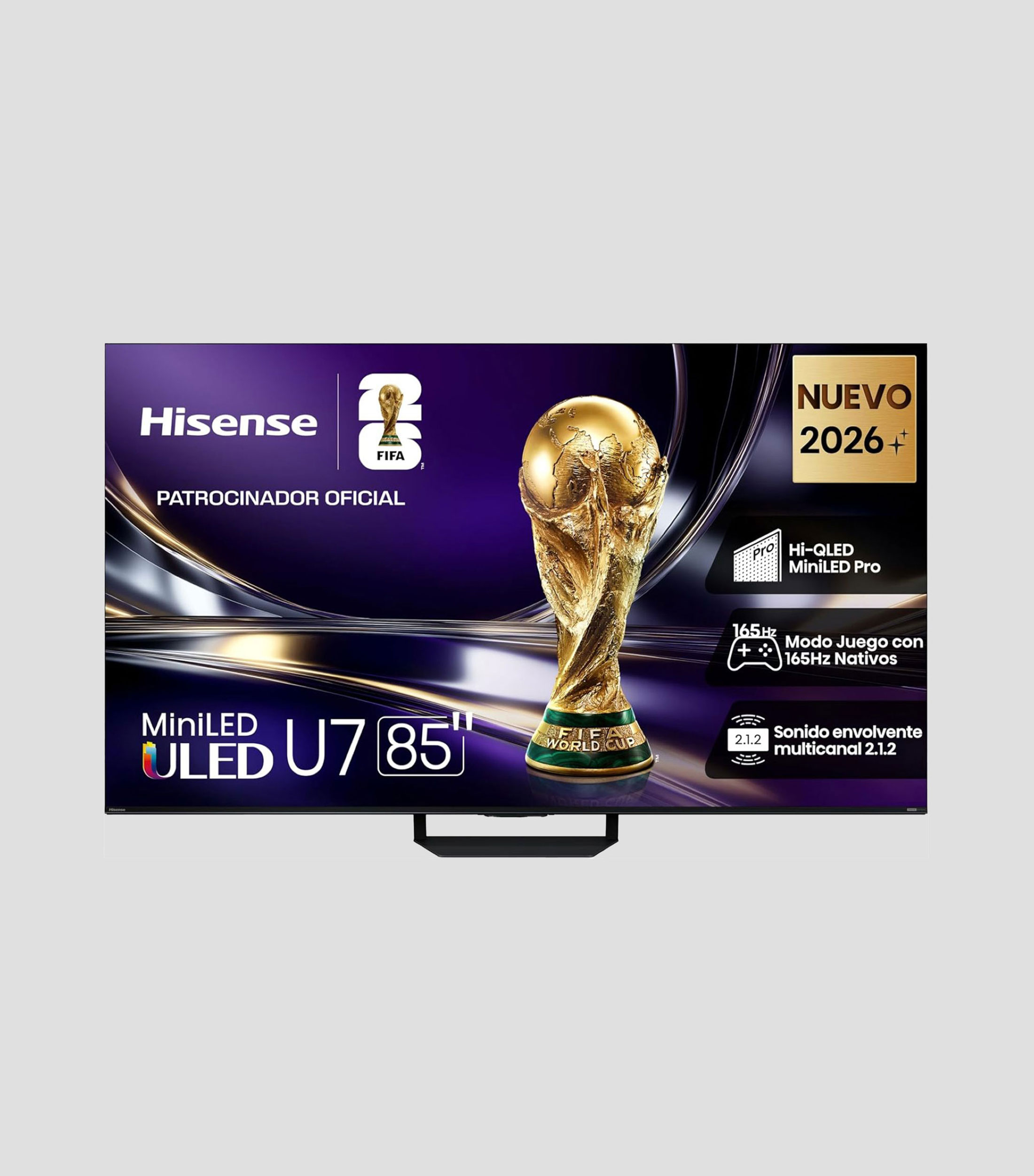 Pantalla 85 Pulgadas Plana Mini LED 4K 85U7SG