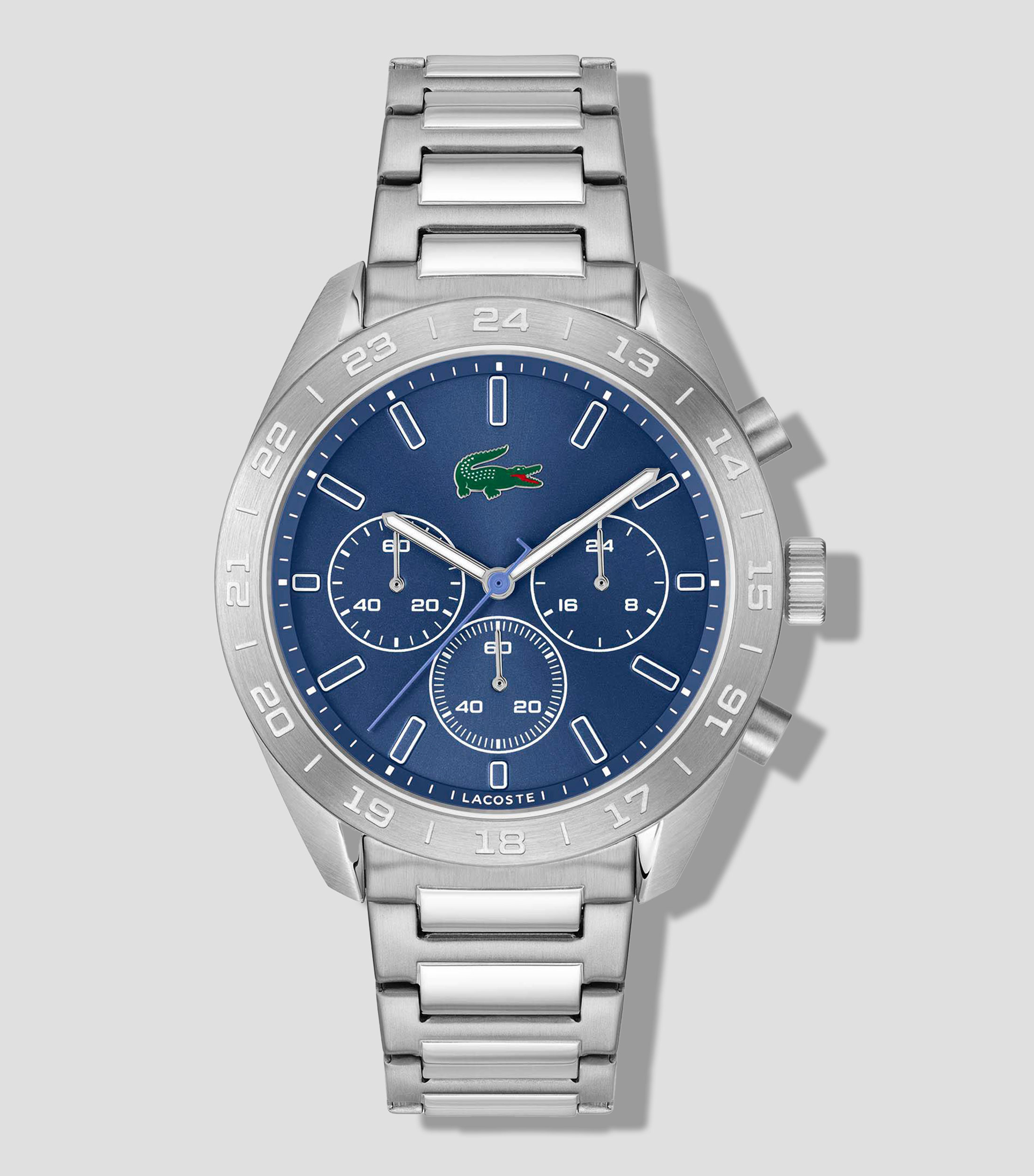 Reloj para Hombre Boston Casual Plateado
