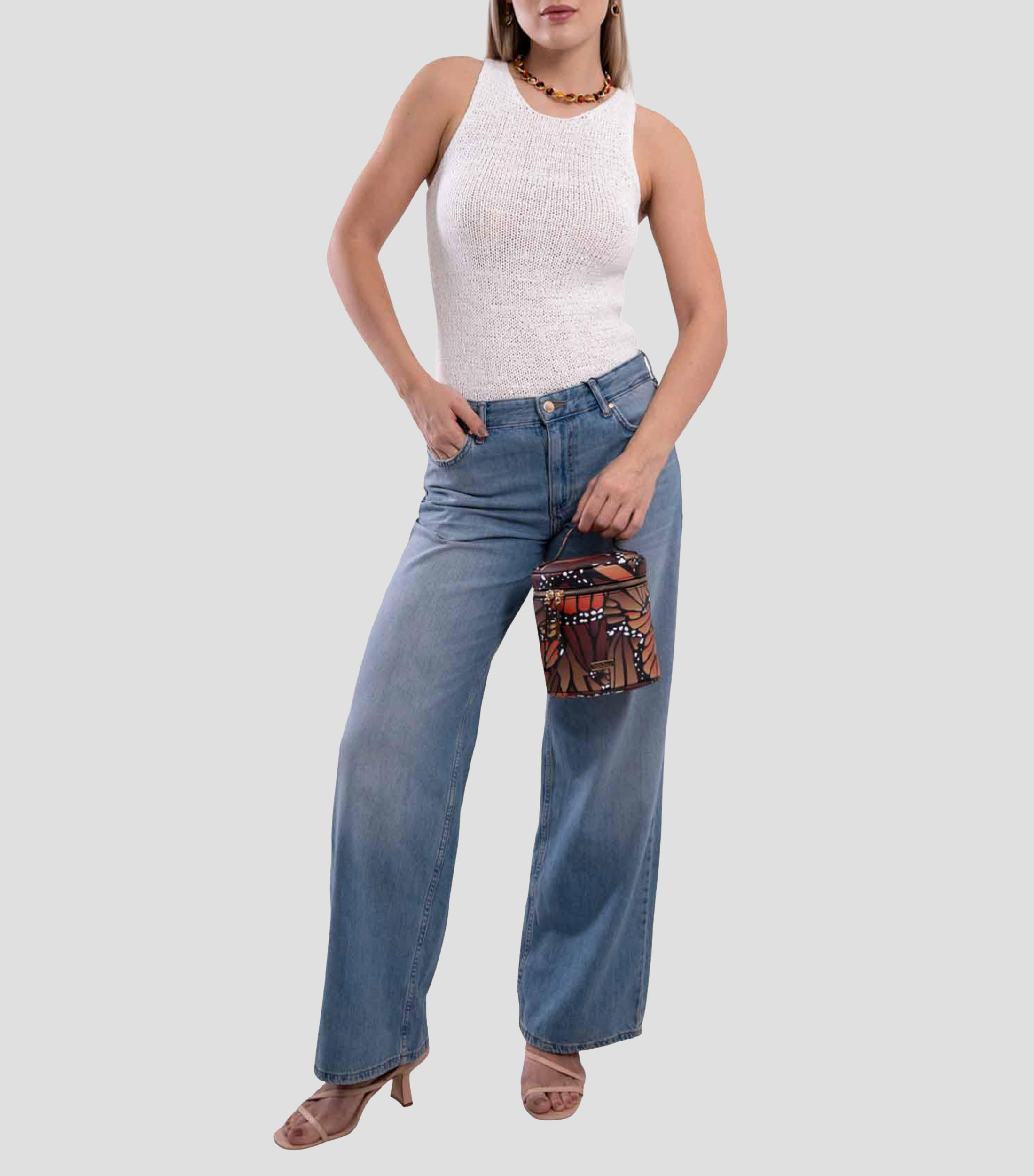 Cosmetiquera estampada Mujer