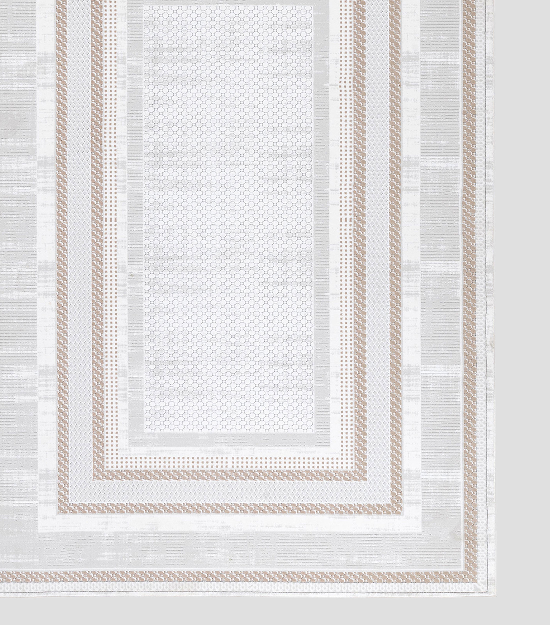 TAPETE BROOKE 01 CREMA CAFE 290X200