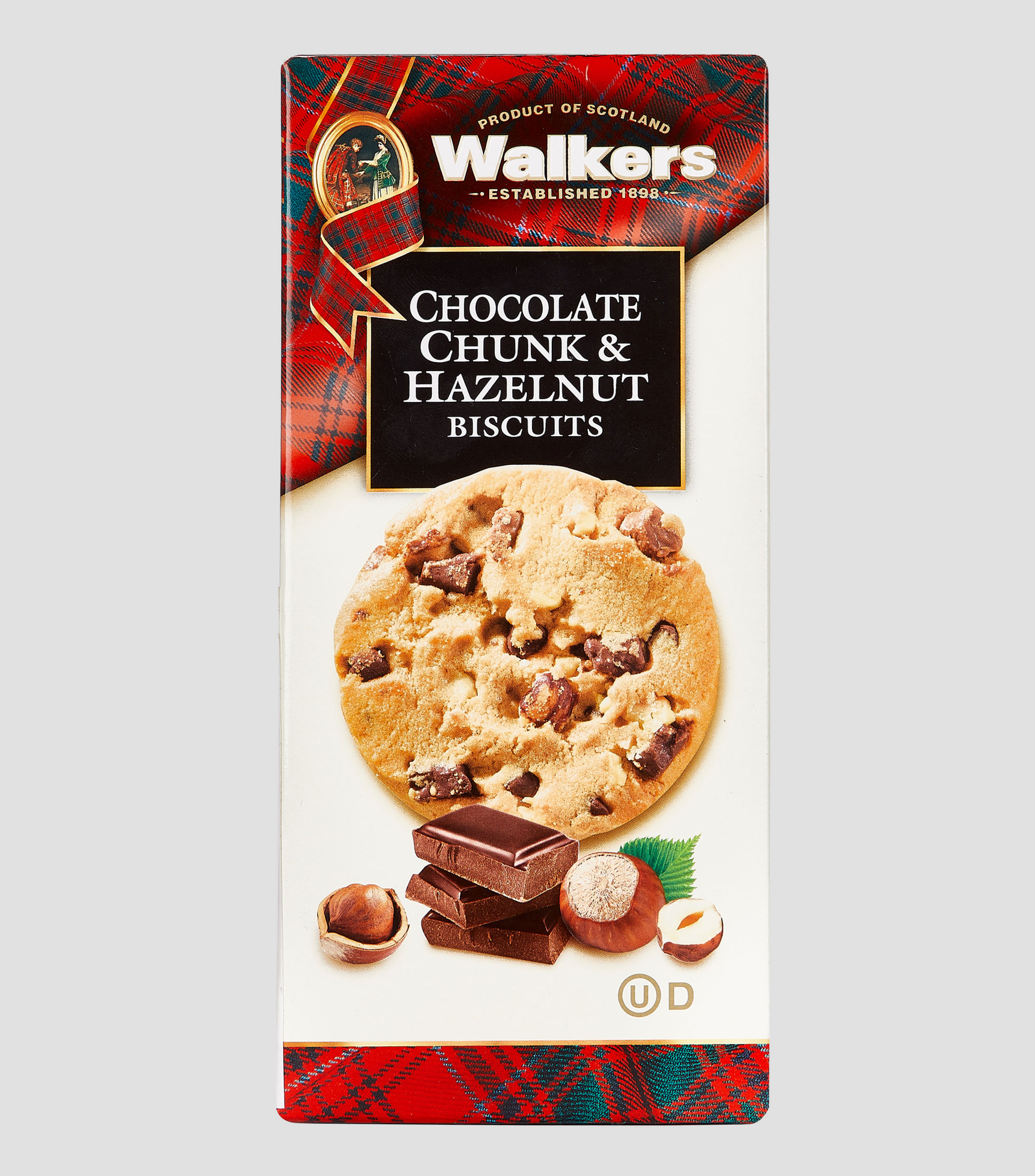 Galletas sabor avellana y chocolate amargo, 150 g
