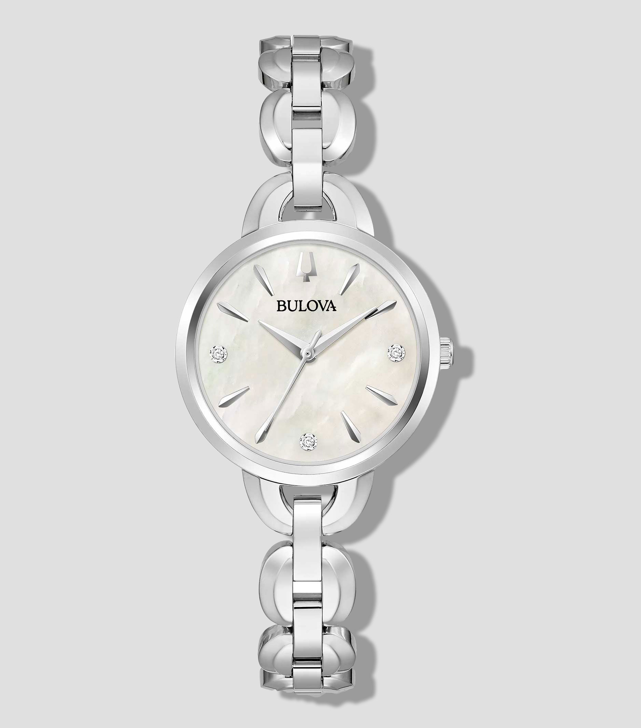 Reloj para Mujer casual Bangle plateado