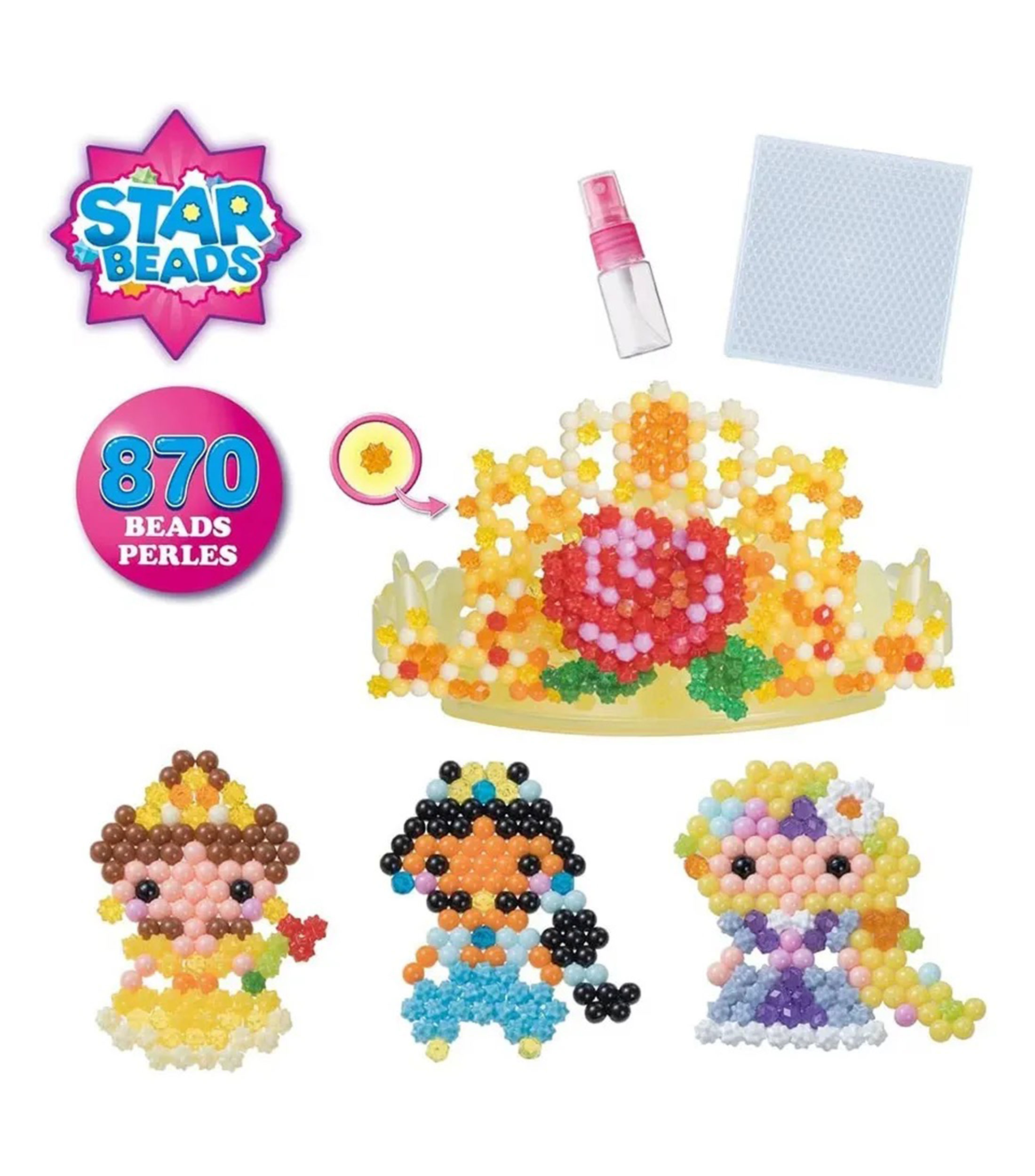 Set Tiara Princesas Disney