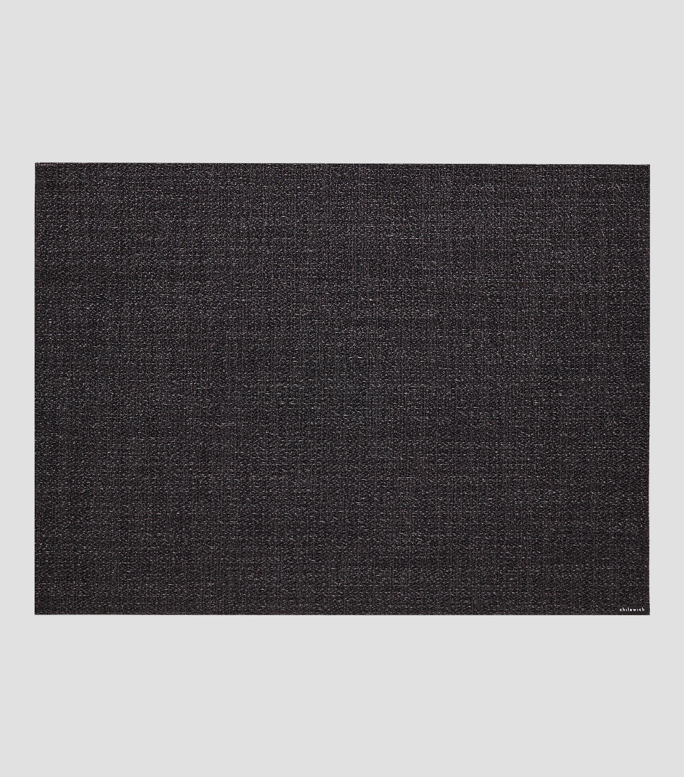 Mantel Individual Boucle Negro rectangular