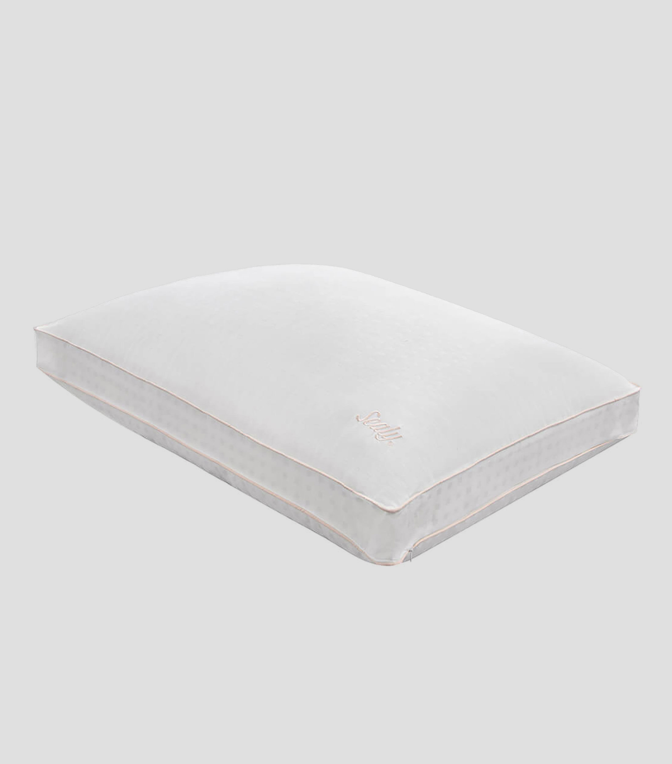 Almohada Memory Foam Estándar Confort Firme Down Alternative Blanca