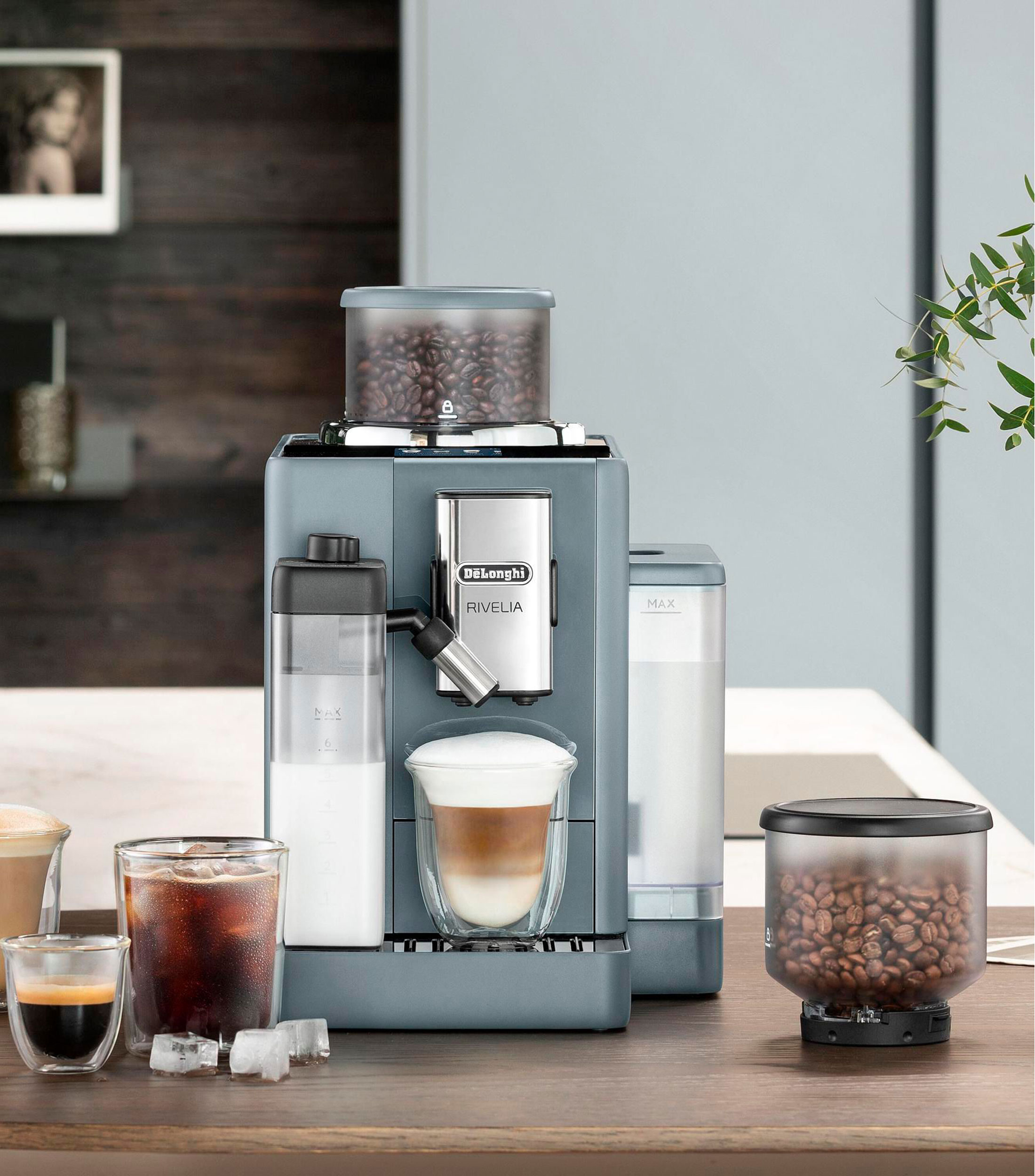 Cafetera automática Rivelia para 35 tazas