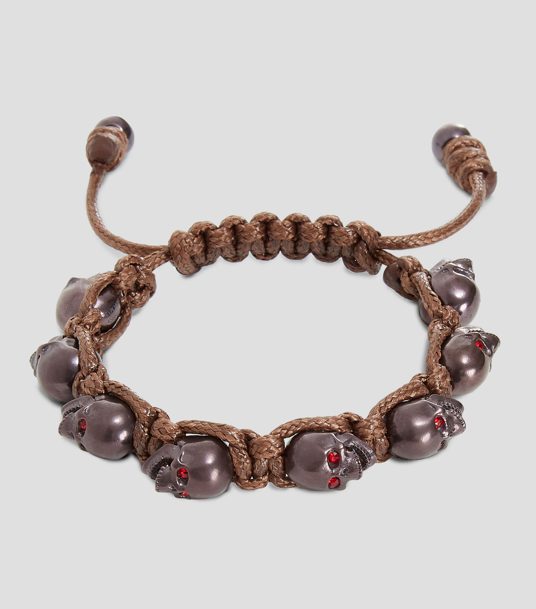 Pulsera ajustable Skully Hombre