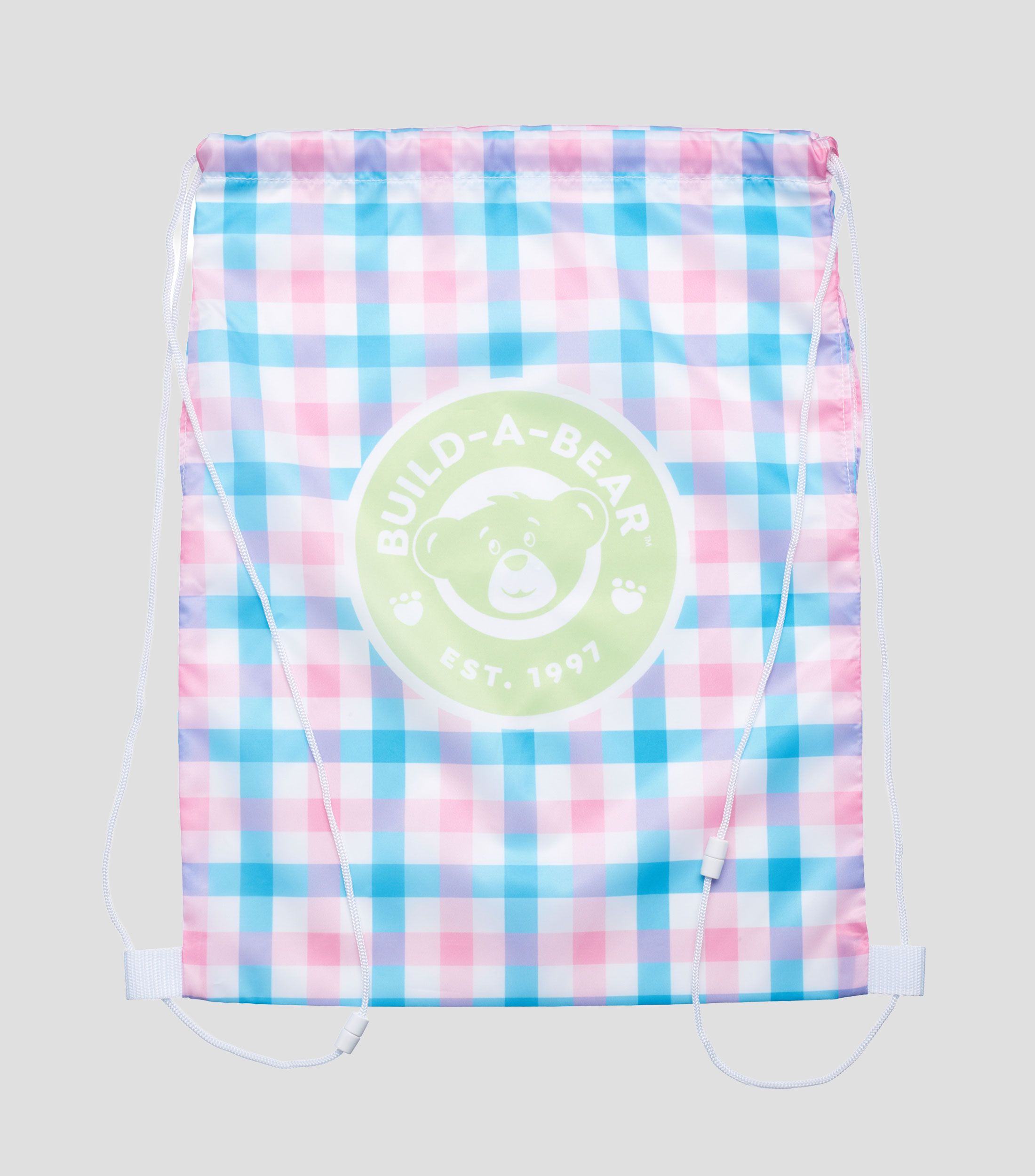 Bolsa Gingham para muñeco de peluche