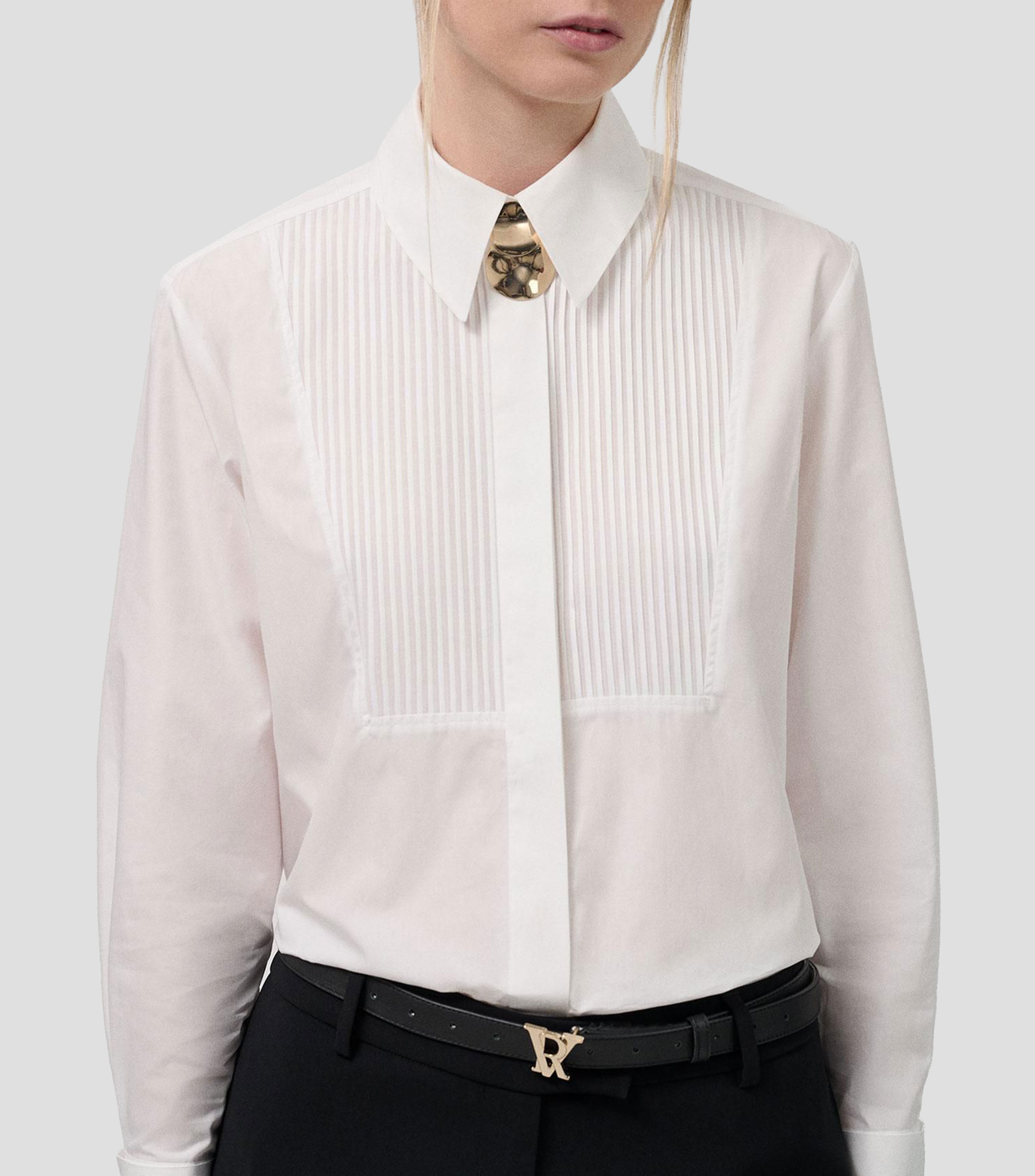 Blusa fantasía manga larga Mujer
