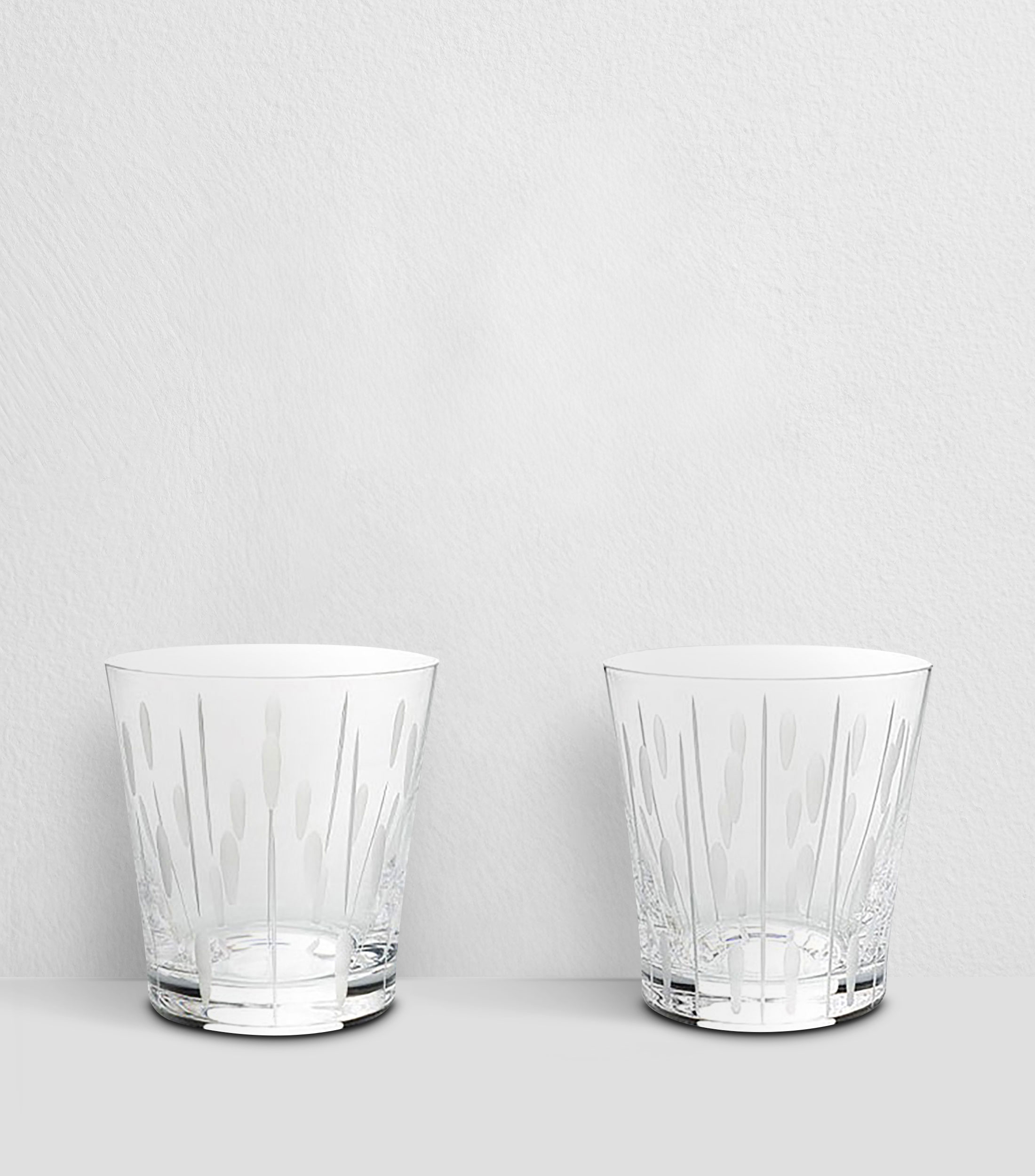 Set 2 Vasos en Cristal