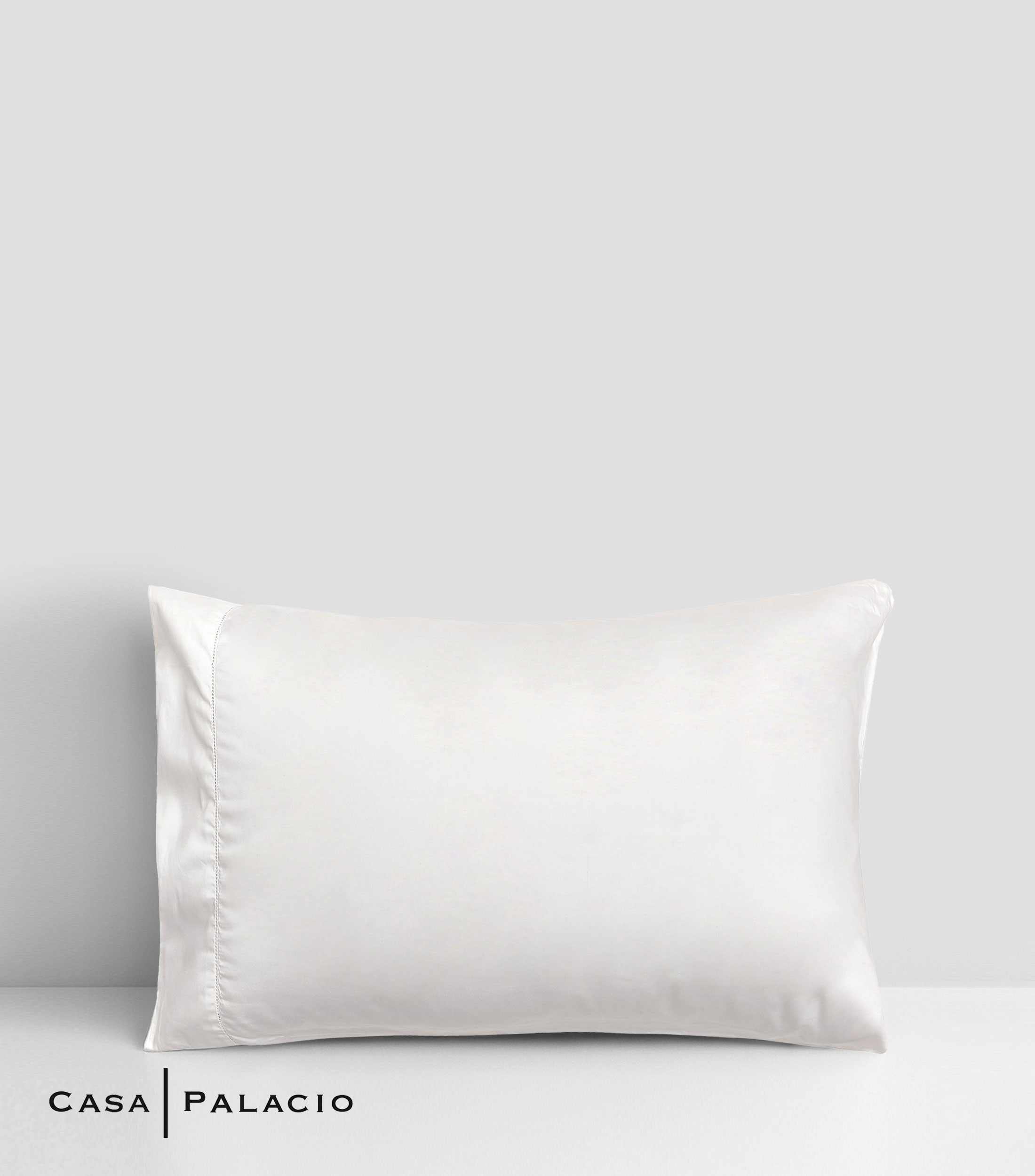 Juego de Fundas para Almohada Standard en algodon Single Ajour Blanco