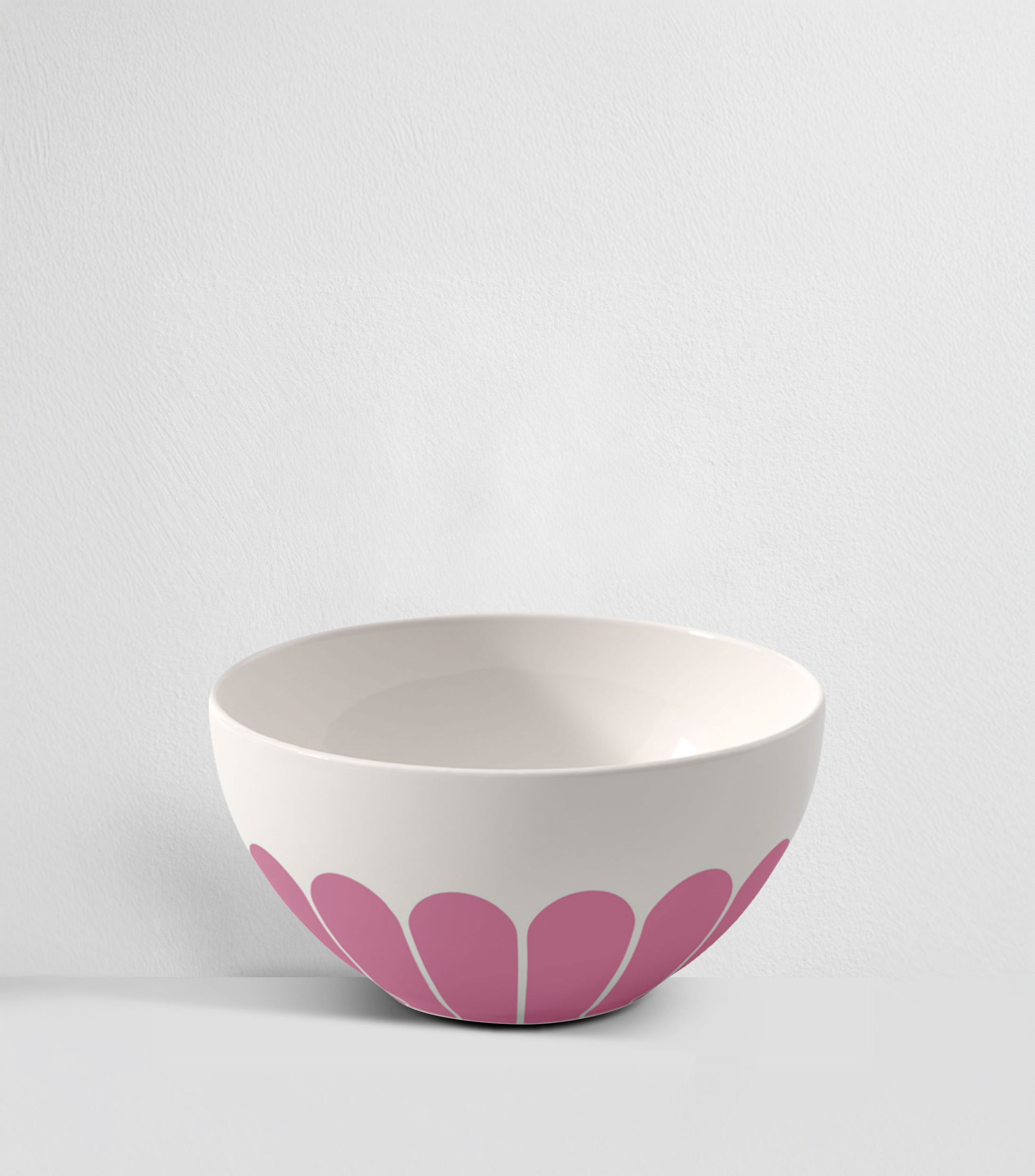 Tazón Fleur Cassis Estampado
