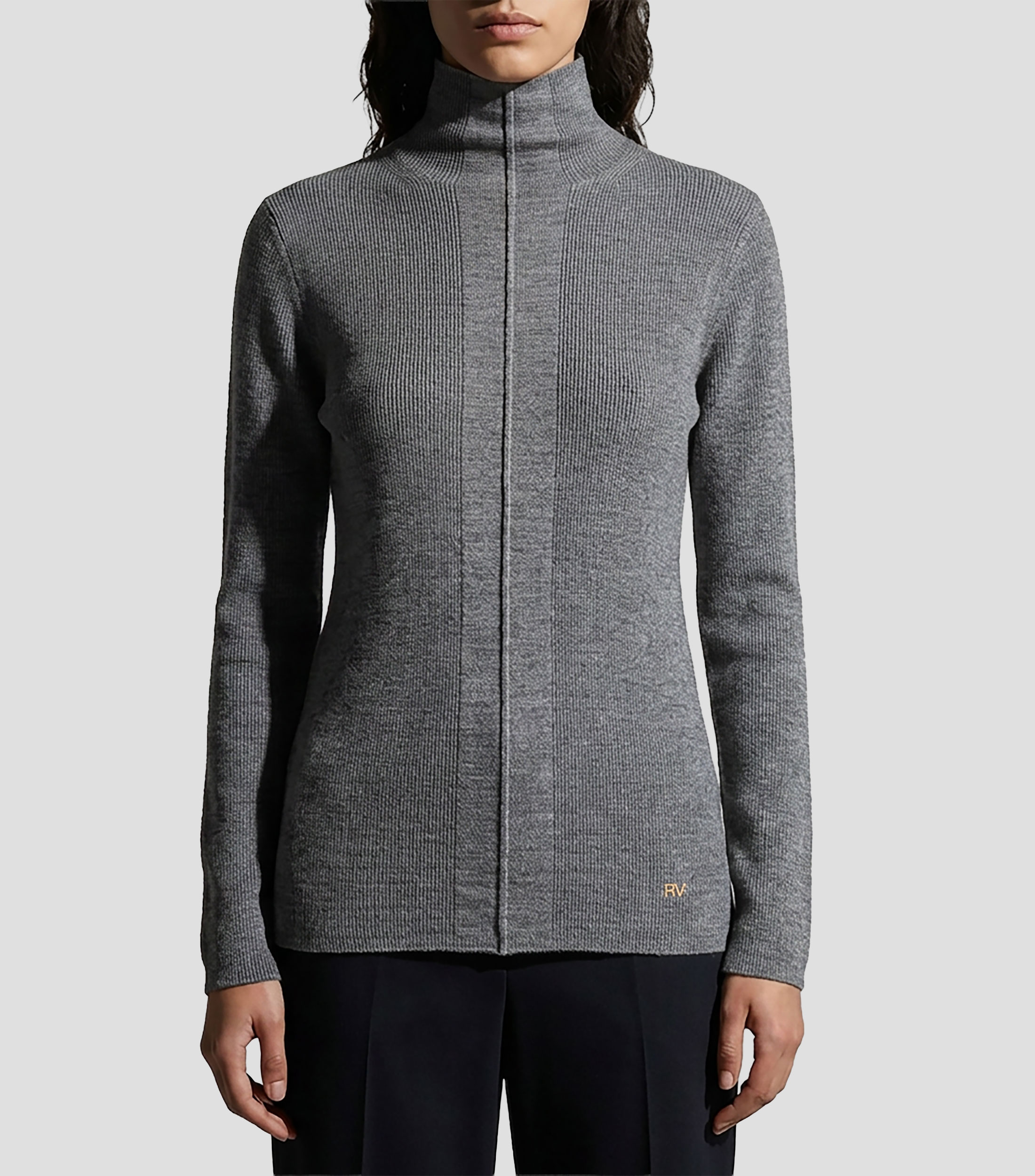 Suéter cuello alto Mujer