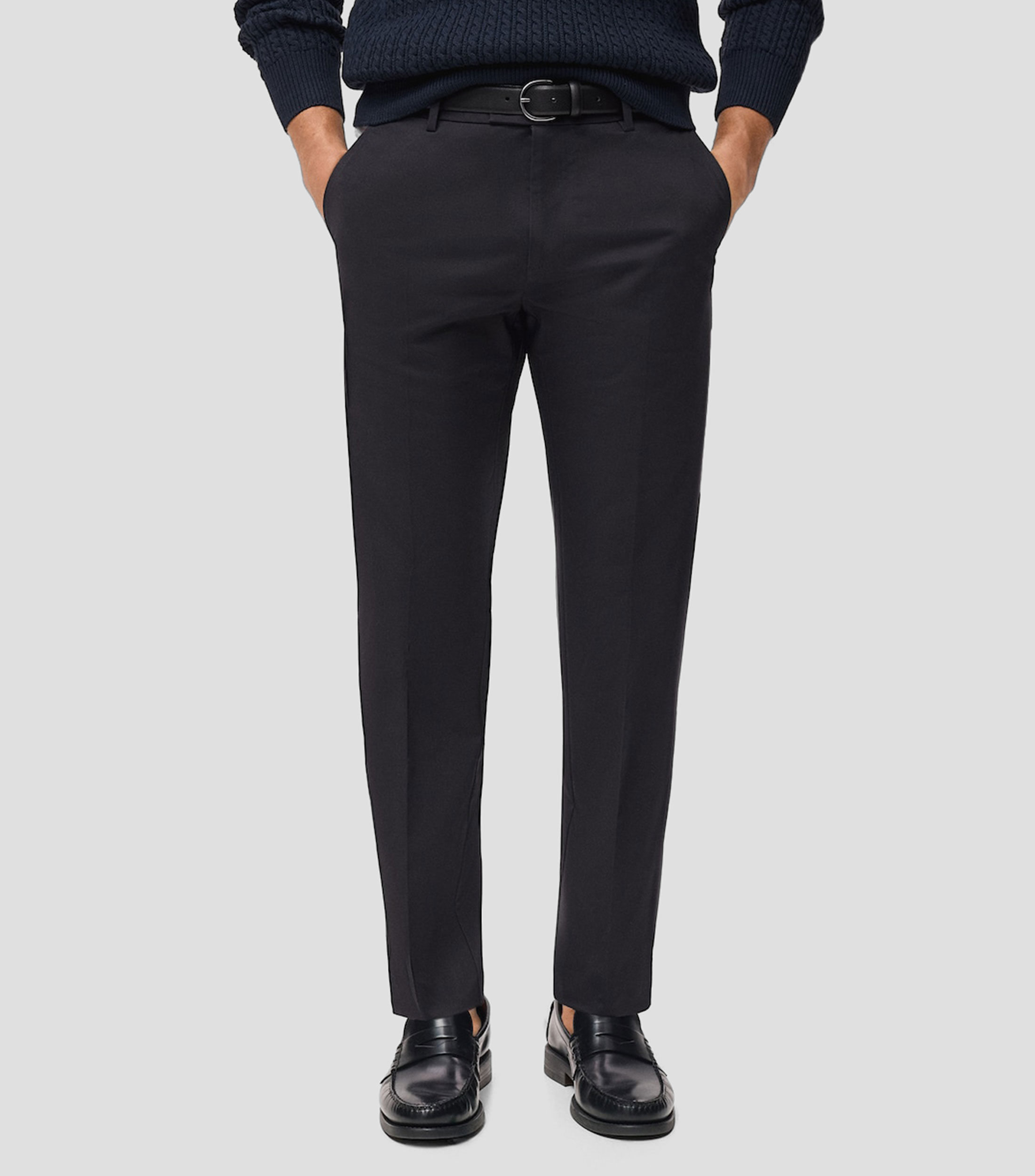 Pantalón liso Hombre