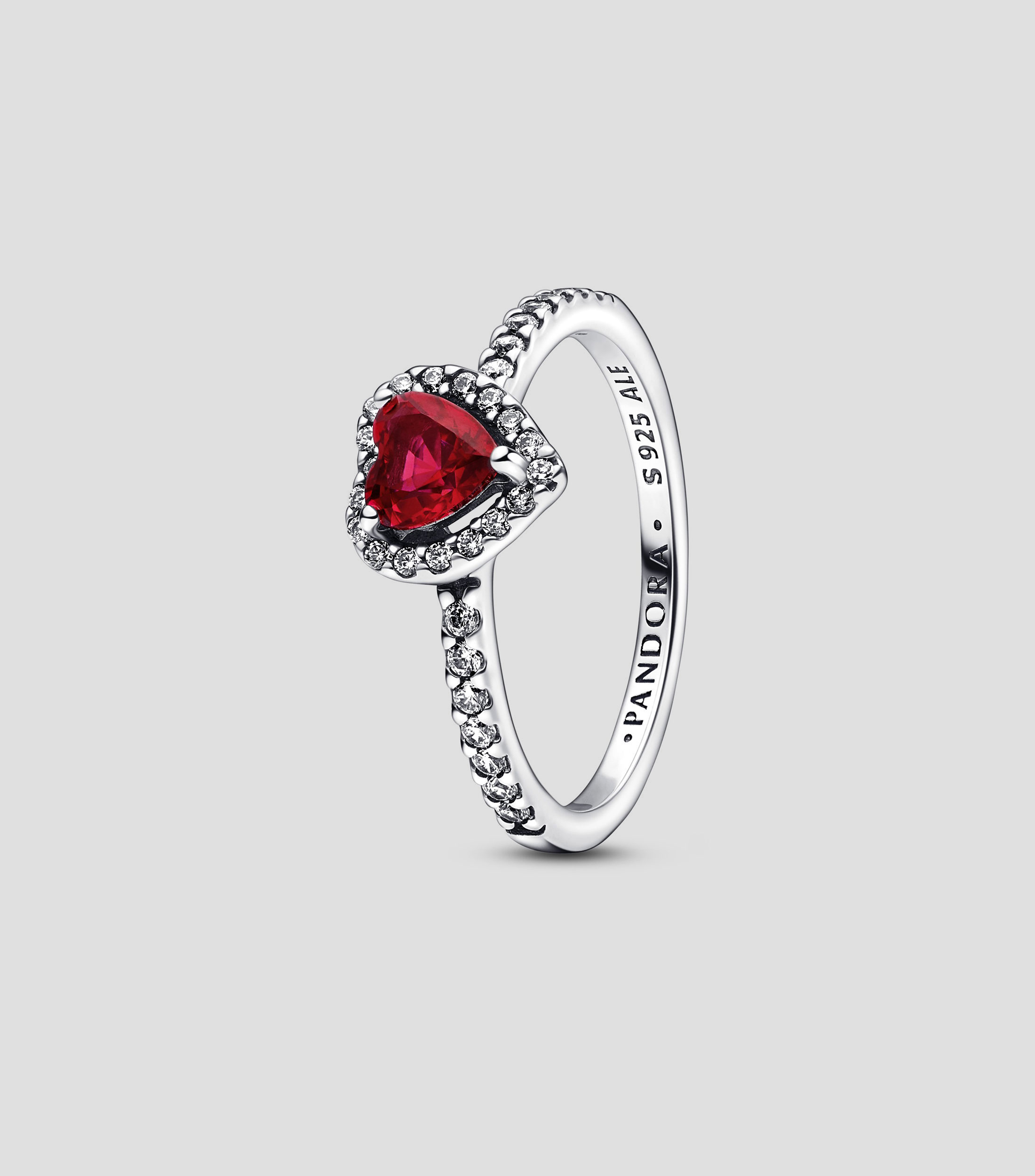 Anillo en plata con cristales Timeless Mujer